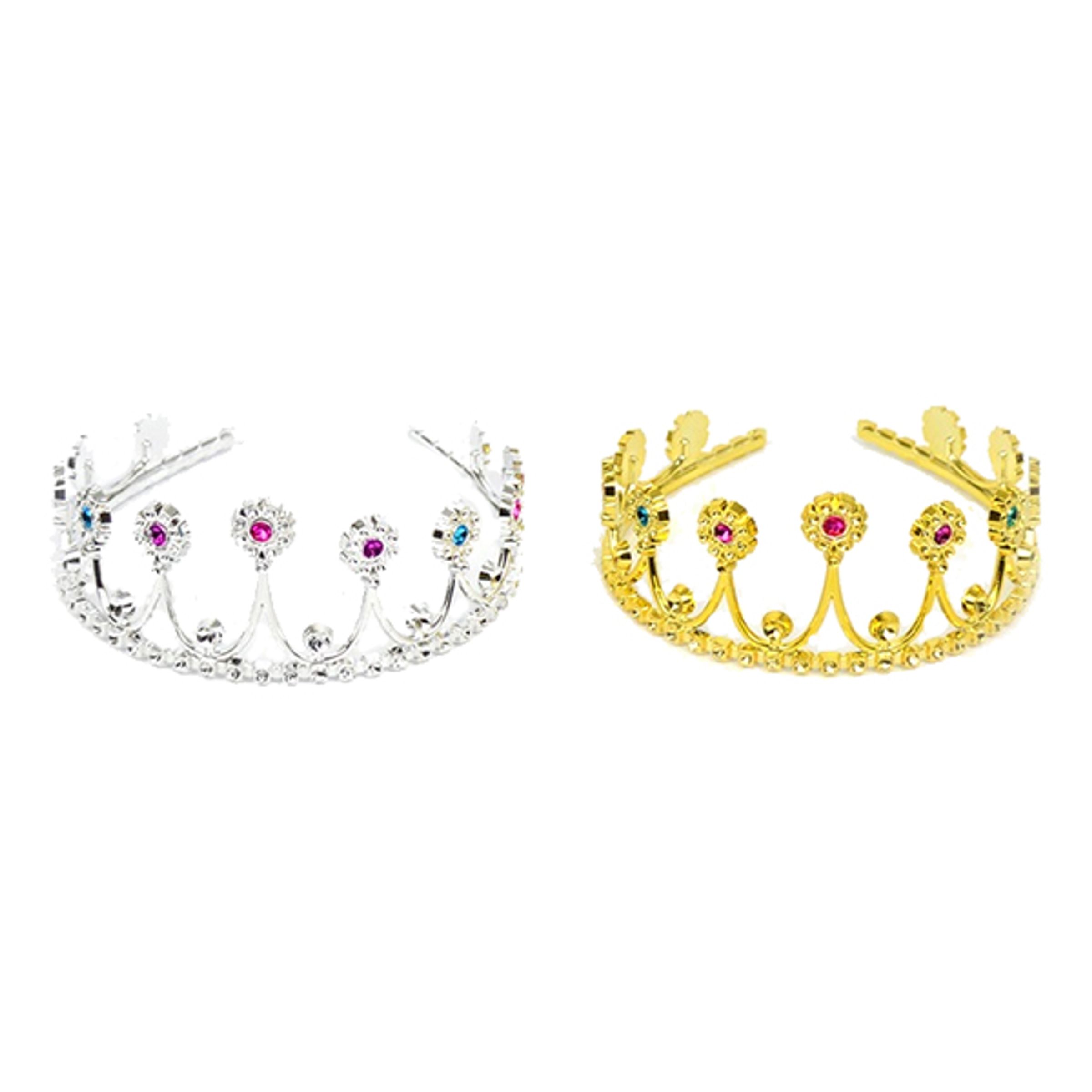 Tiara Guld/Sølv
