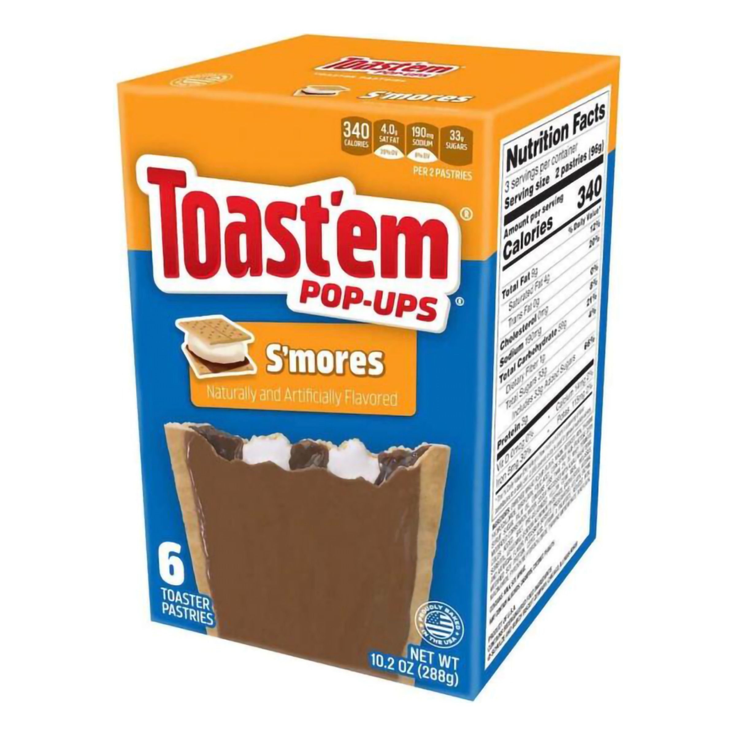 Toastem Frosted Smores - 288 g | Hem - Godis & Läsk - Godis - Amerikanskt Godis | Maskeradspecialisten
