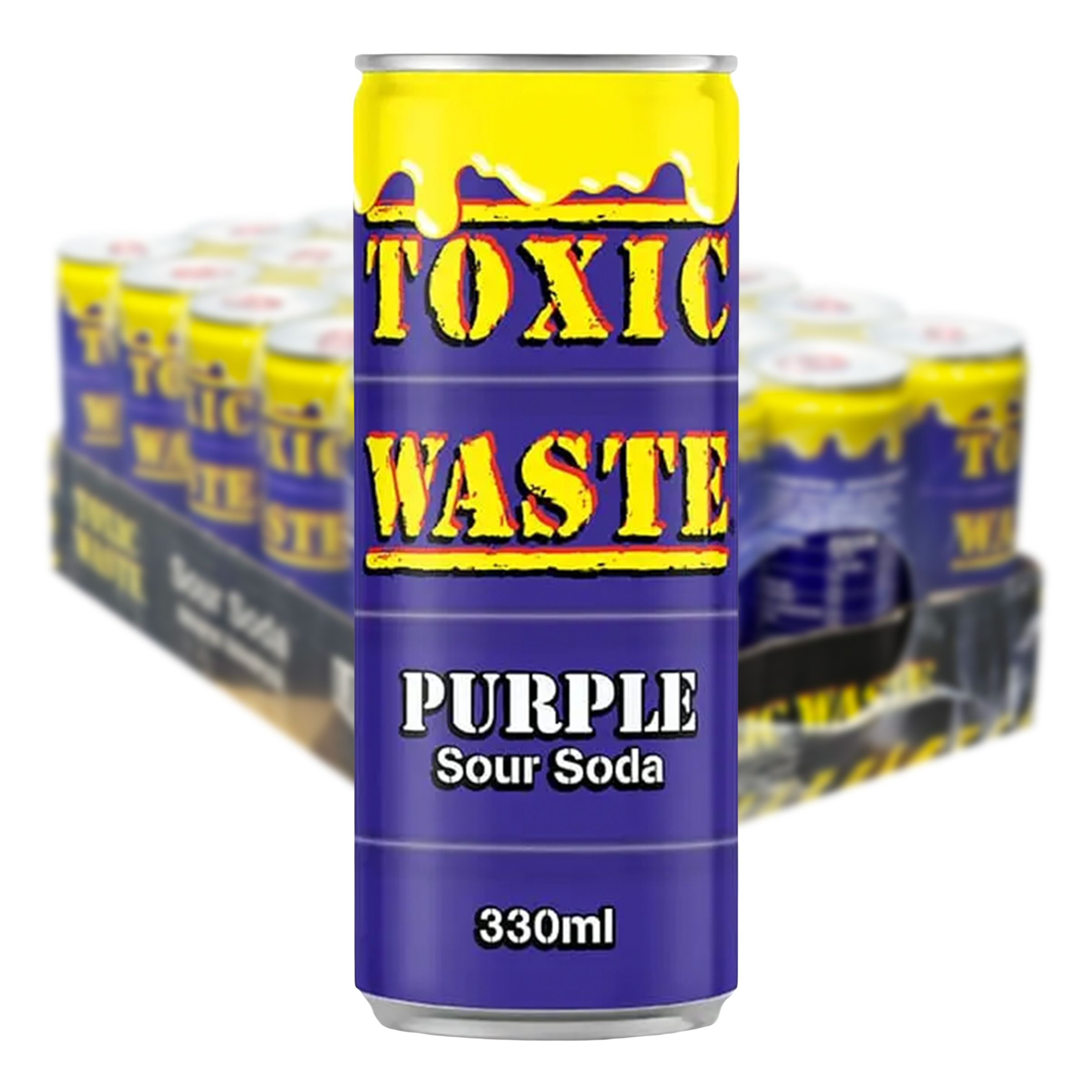 Toxic Waste Soda Purple Storpack - 24 x 33 cl | Hem - Godis & Läsk - Dryck - Läsk | Pryloteket