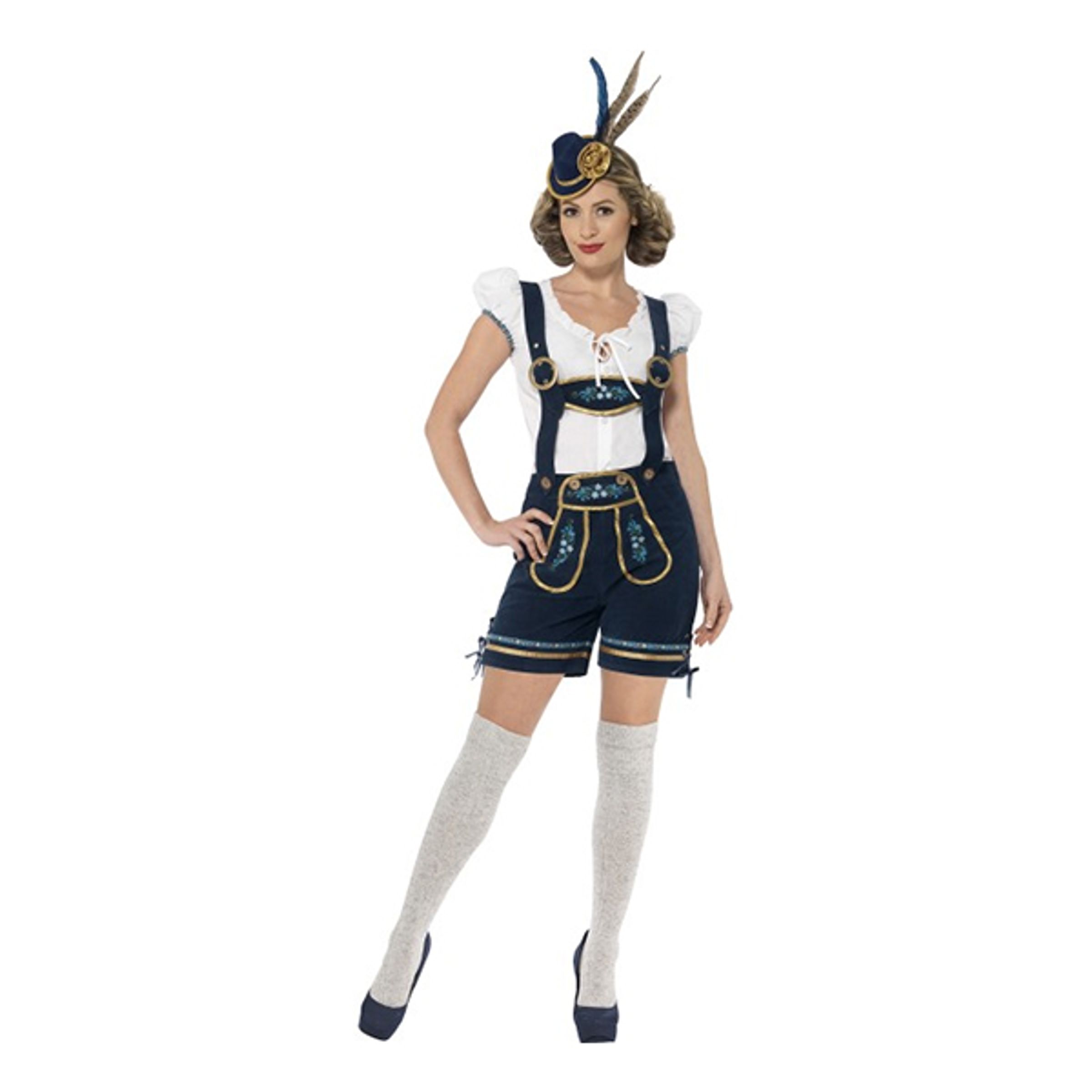 Traditionell Bavarian Deluxe Maskeraddräkt - Small