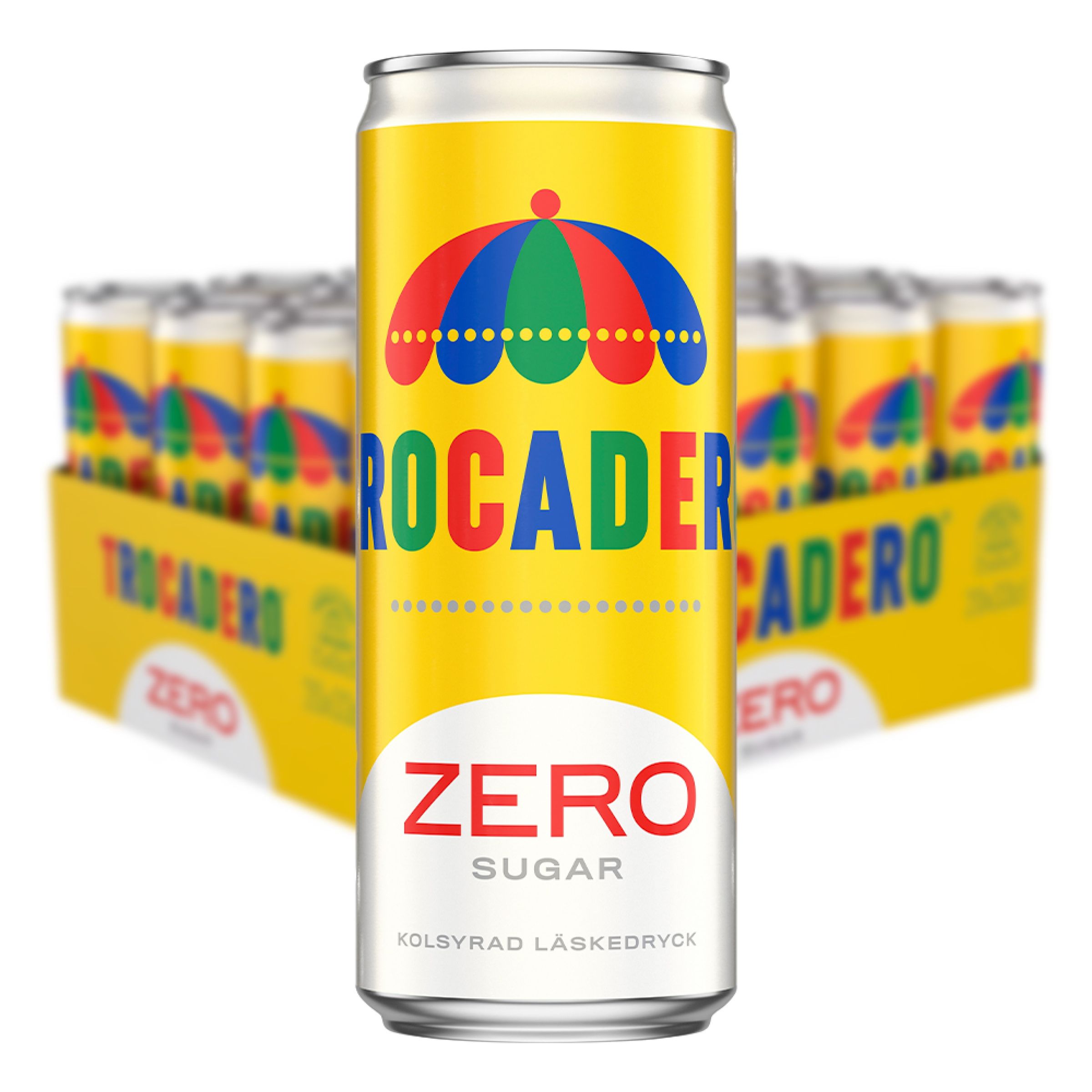 Trocadero Zero Sugar - 20 x 33 cl | Hem - Godis & Läsk - Dryck - Läsk | Maskeradspecialisten