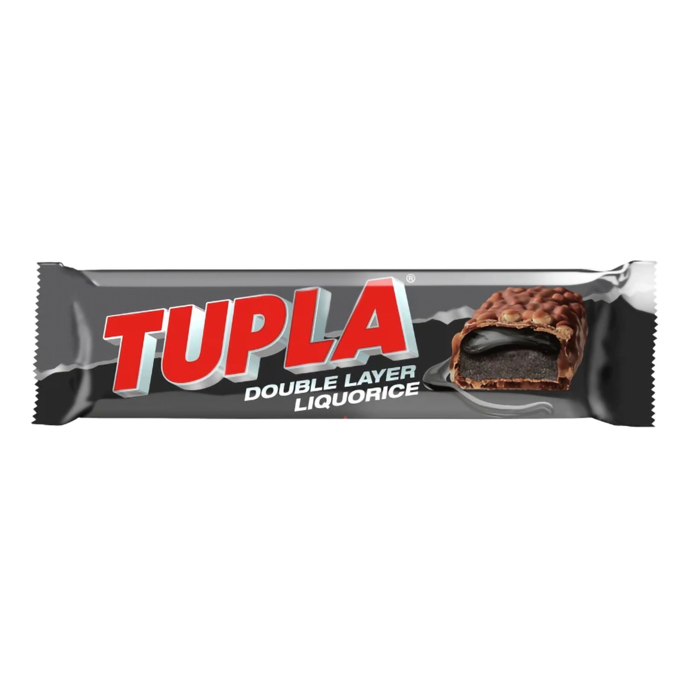 Cloetta Tupla Double Layer Liquorice - 48 g | Hem - Godis & Läsk - Godis - Choklad | Maskeradspecialisten