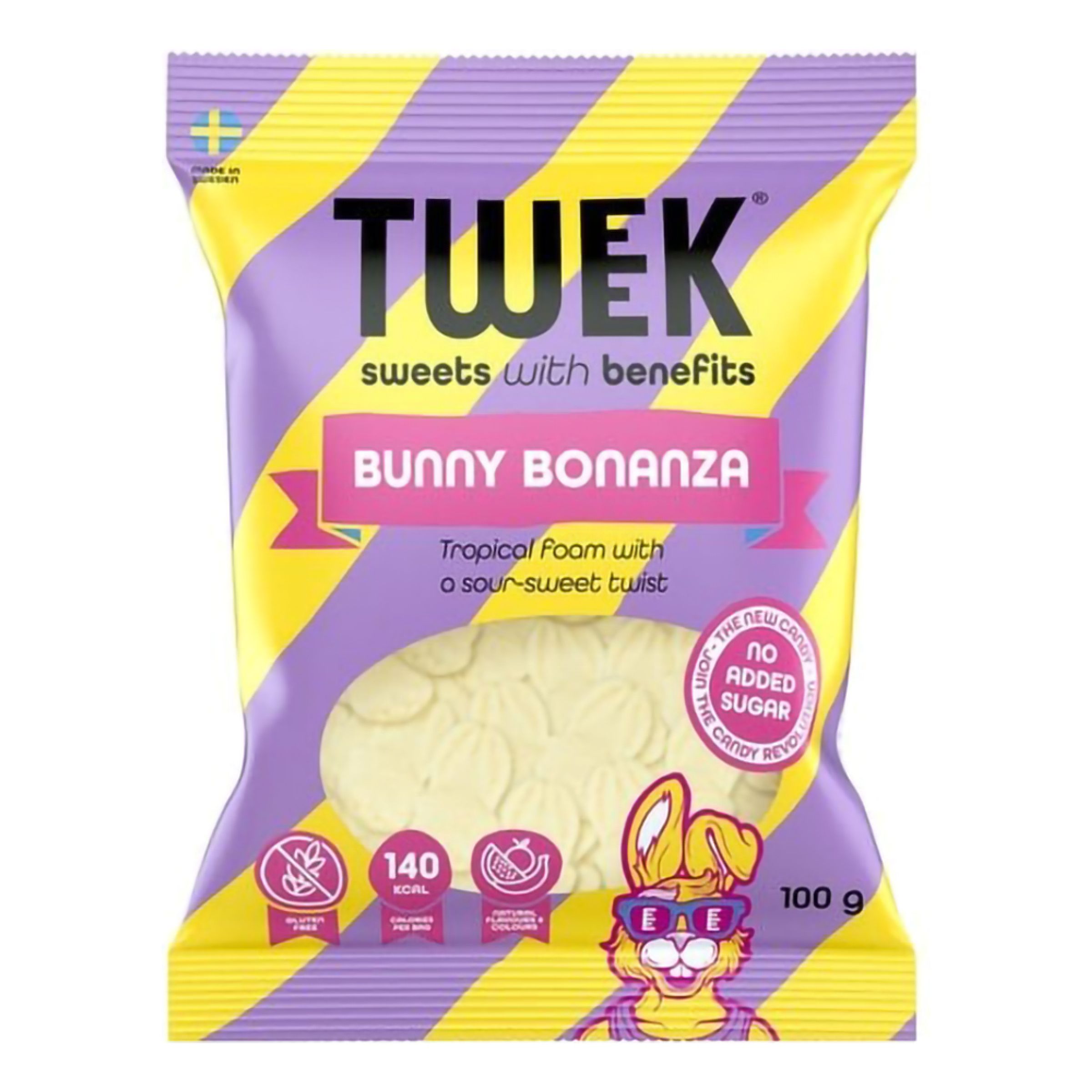 Tweek Bunny Bonanza - 100 g | Hem - Godis & Läsk - Godis - Skumgodis | Maskeradspecialisten
