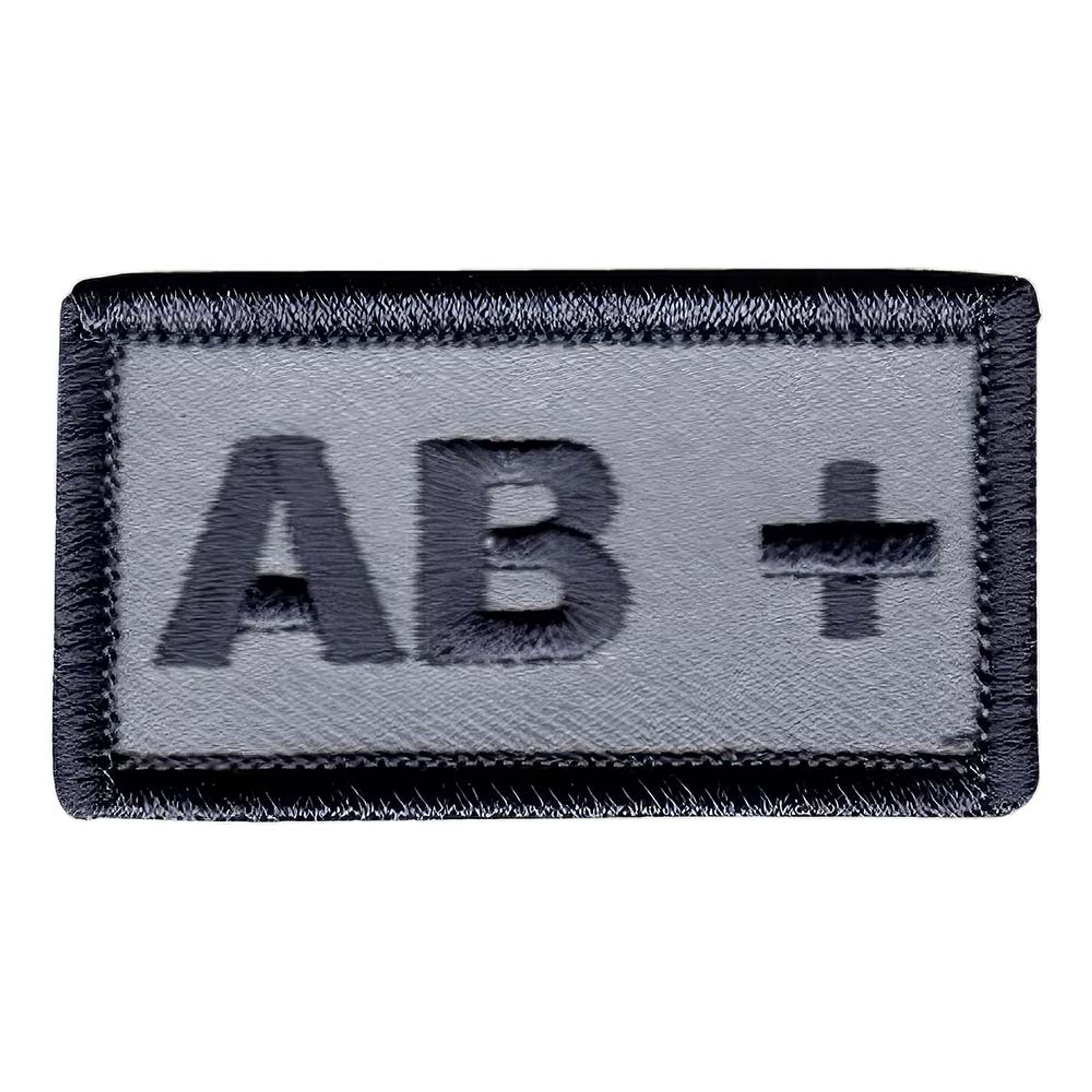 Tygmärke Blodtyp - AB+ | Hem - Roliga Prylar - Accessoarer - Tygmärken | Pryloteket