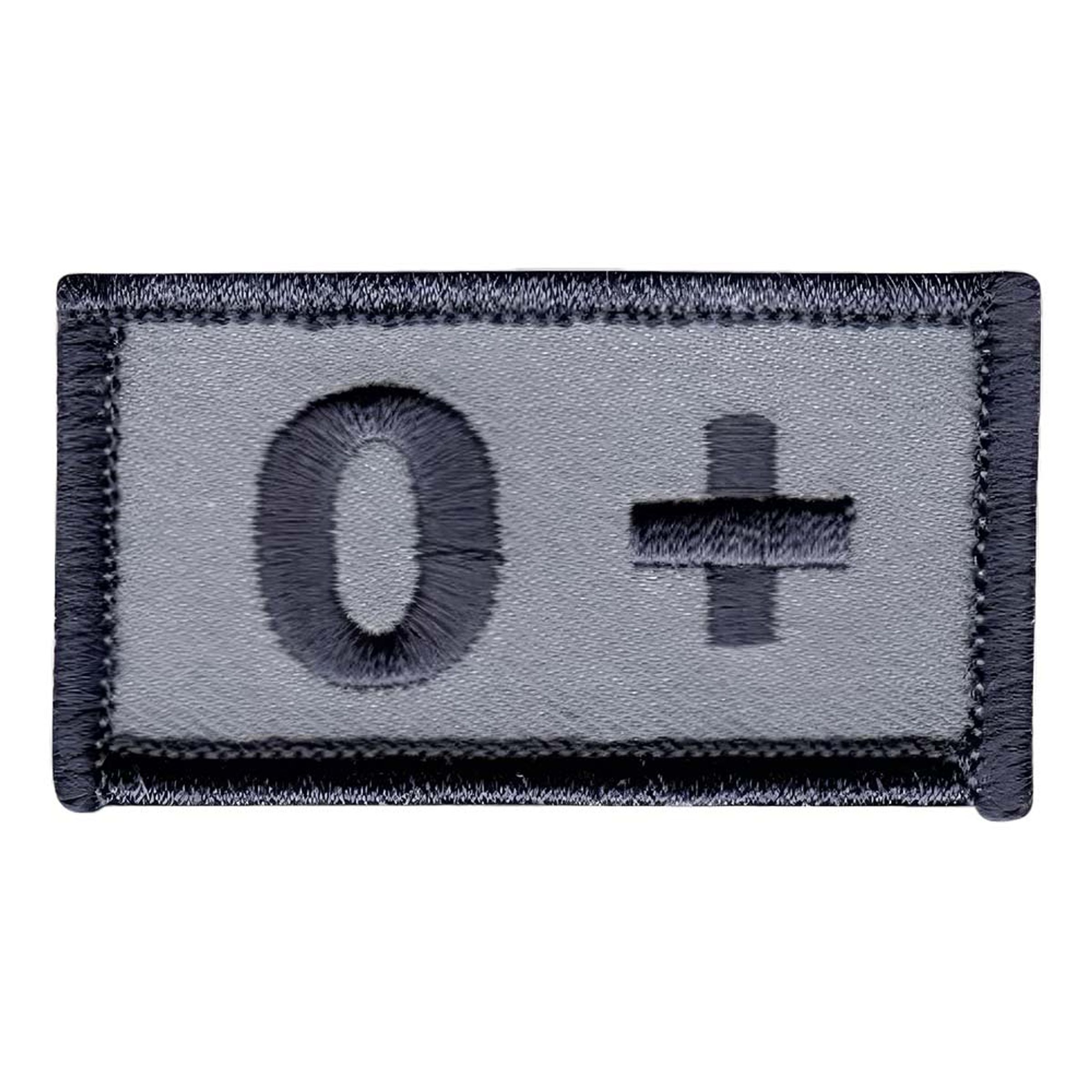 Stofmærke Blodtype - 0+