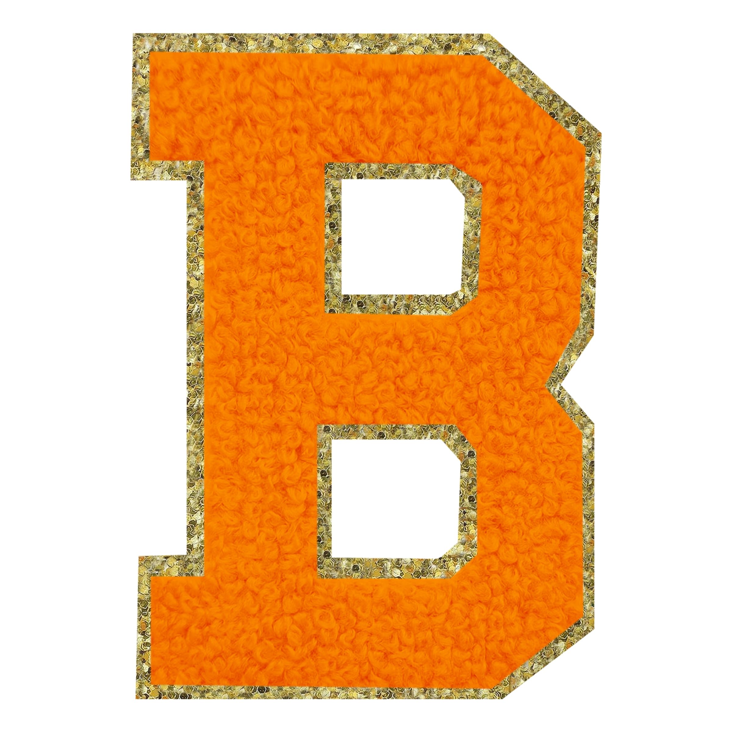 Stofmærke Bogstav Orange - Bogstav B