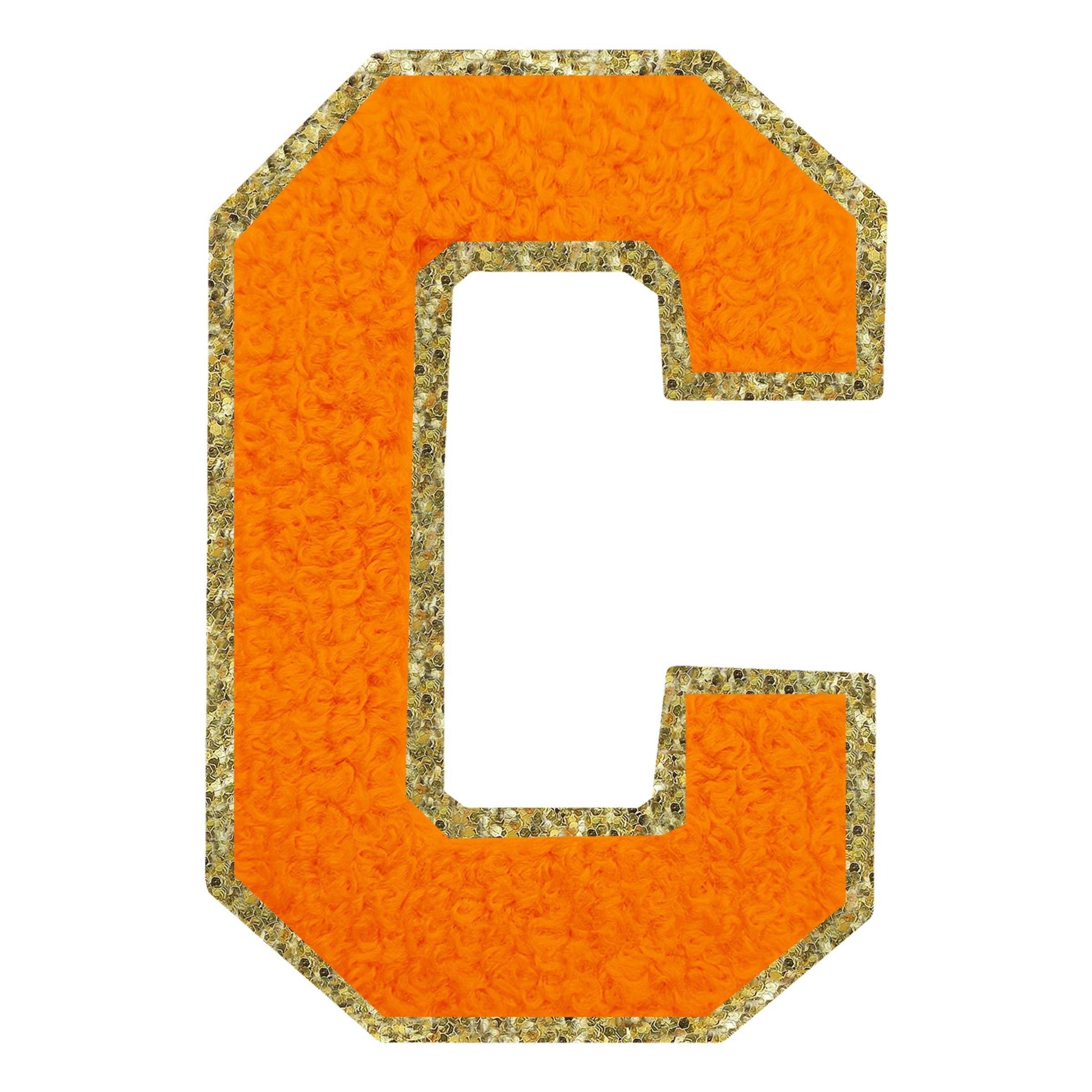 Stofmærke Bogstav Orange - Bogstav C