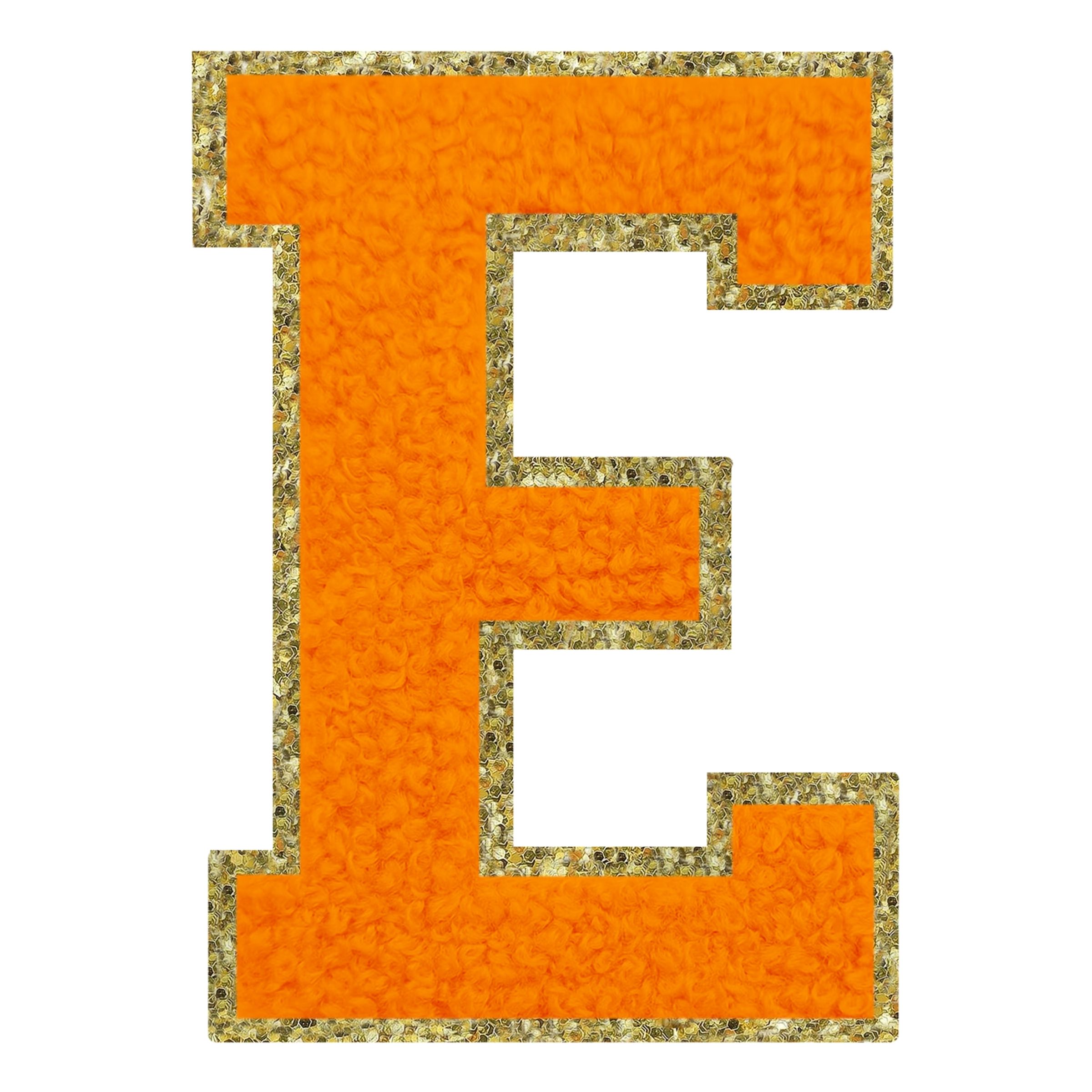Stofmærke Bogstav Orange - Bogstav E