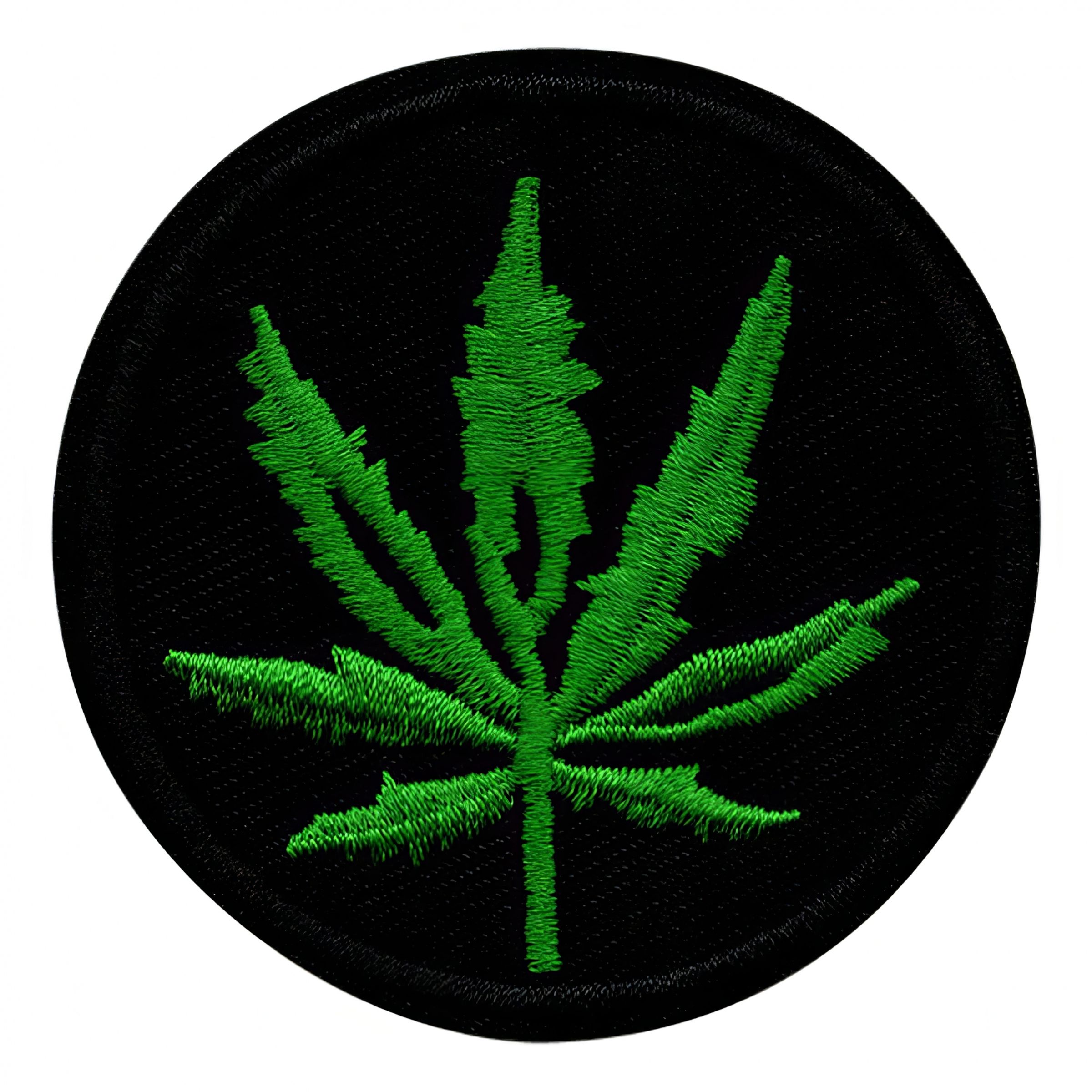 Stofmærke Cannabisblad