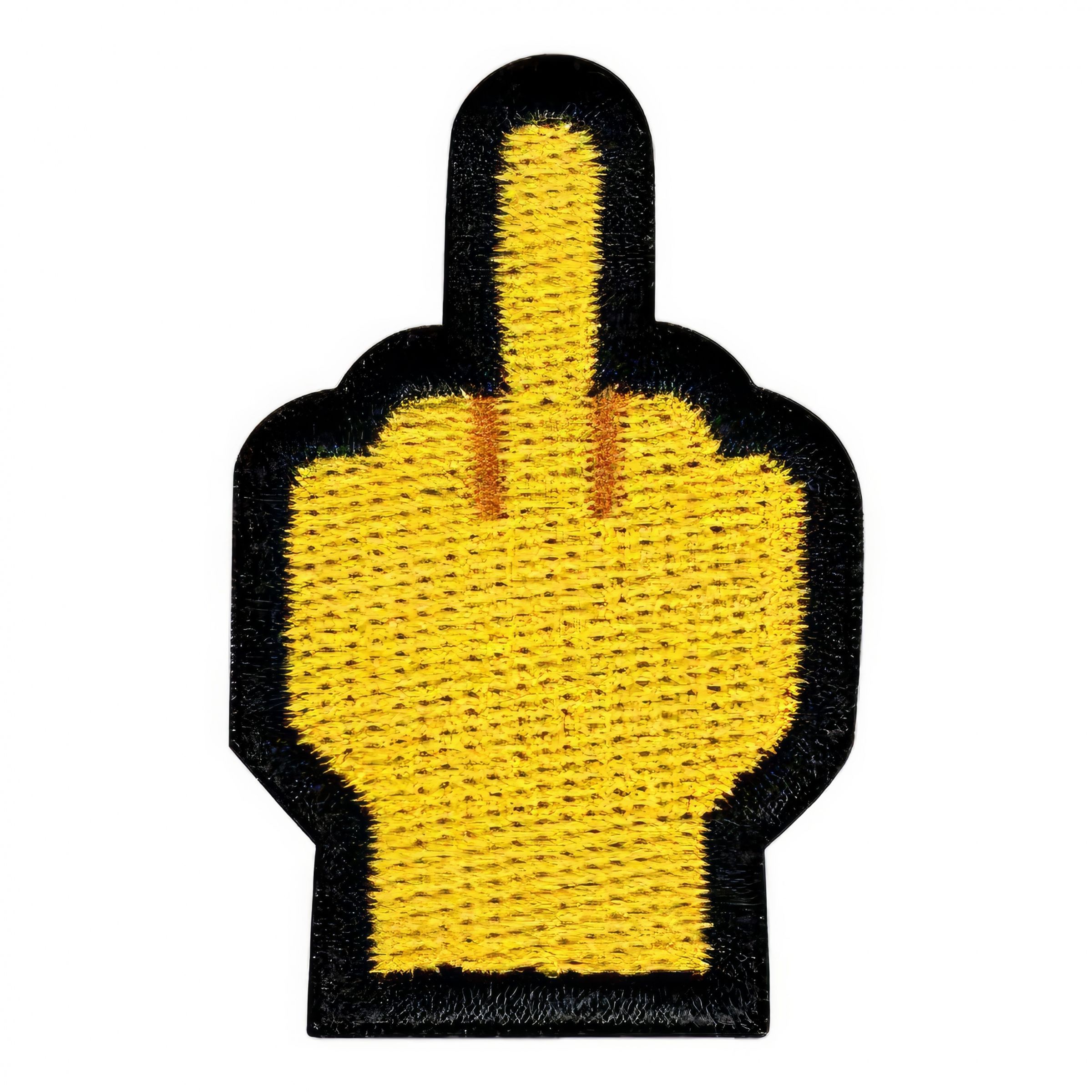 Stofmærke Emoji Middle Finger