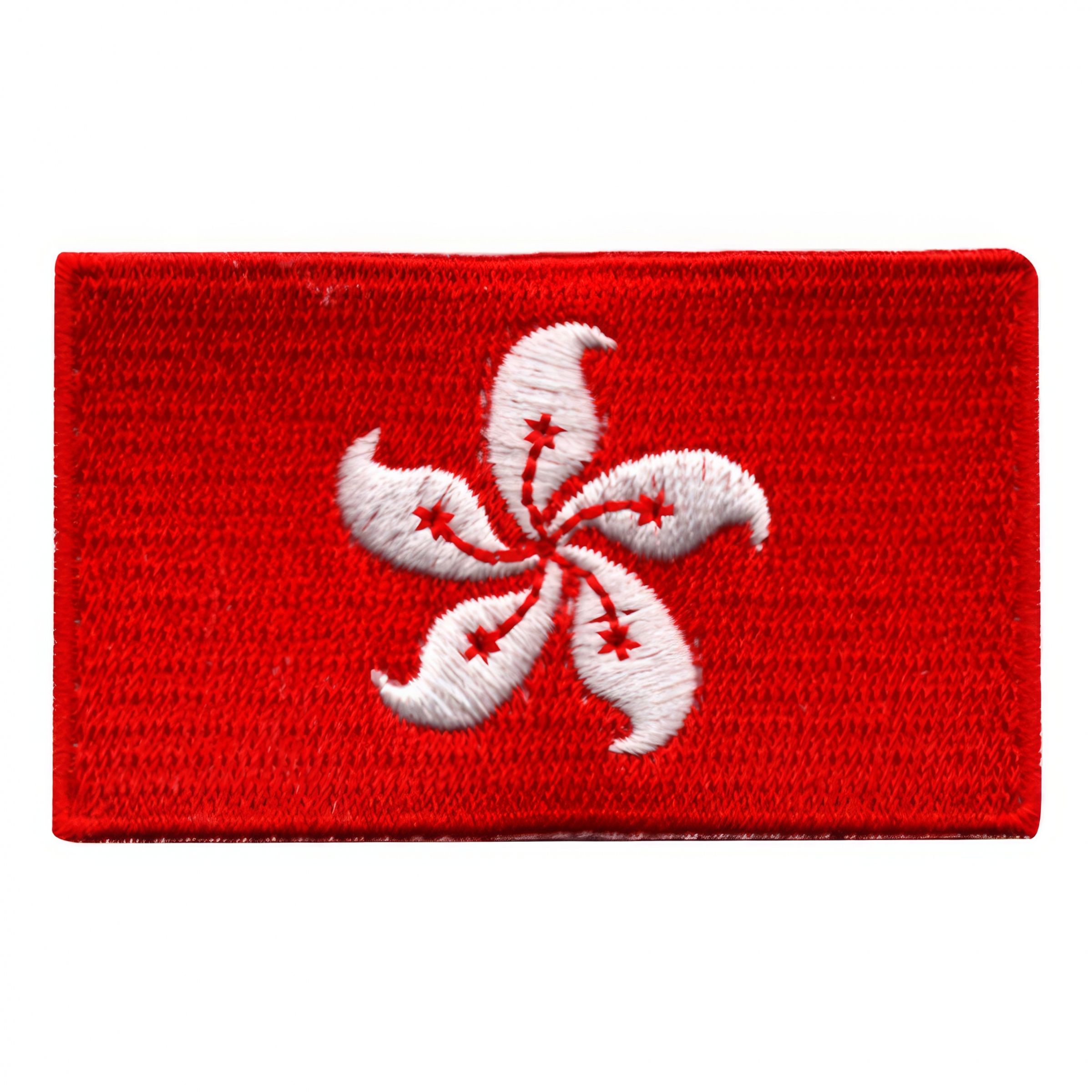 Tygmärke Flagga Hongkong | Hem - Roliga Prylar - Accessoarer - Tygmärken | Pryloteket