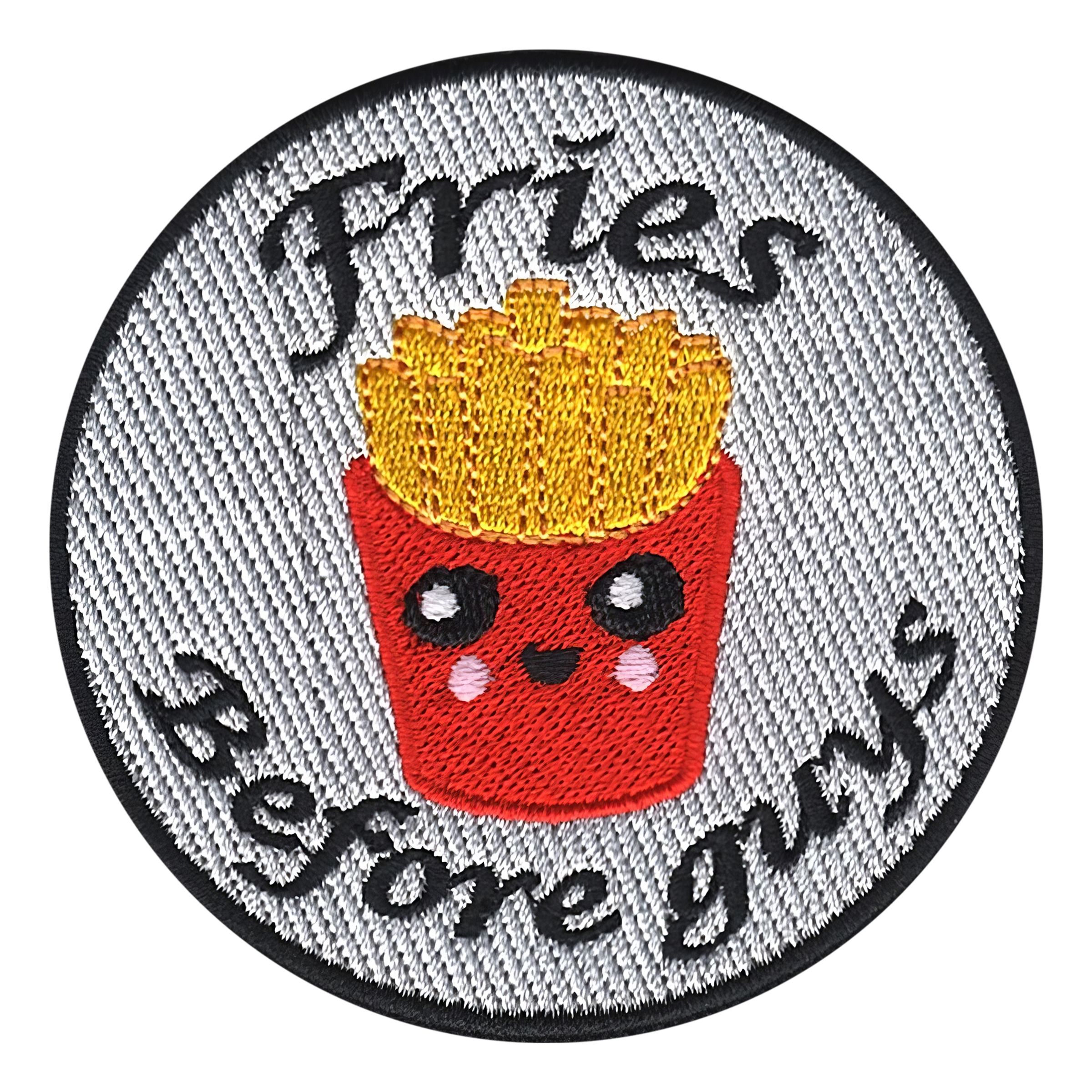 Tygmärke Fries Before Guys | Hem - Roliga Prylar - Accessoarer - Tygmärken | Pryloteket