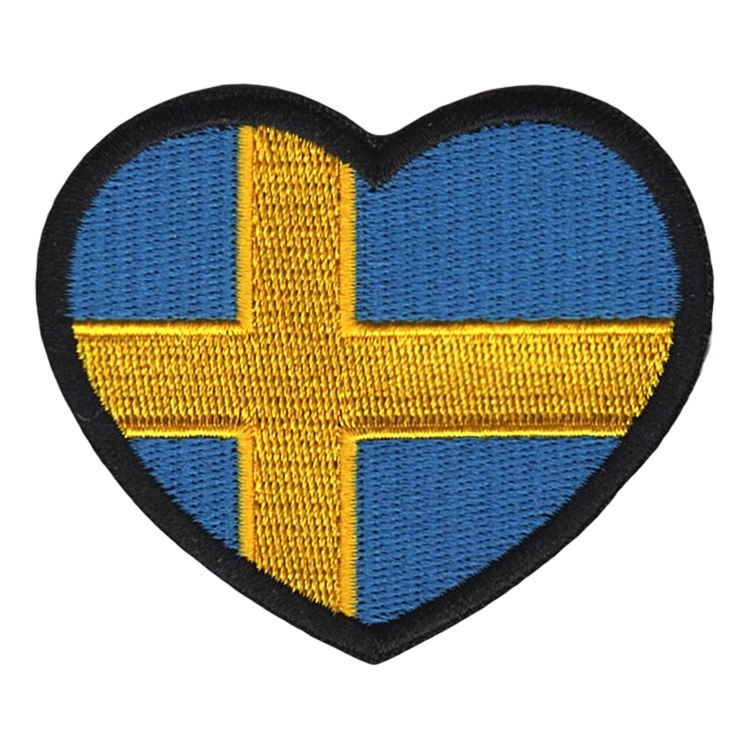 Stofmærke Hjerte Sverige
