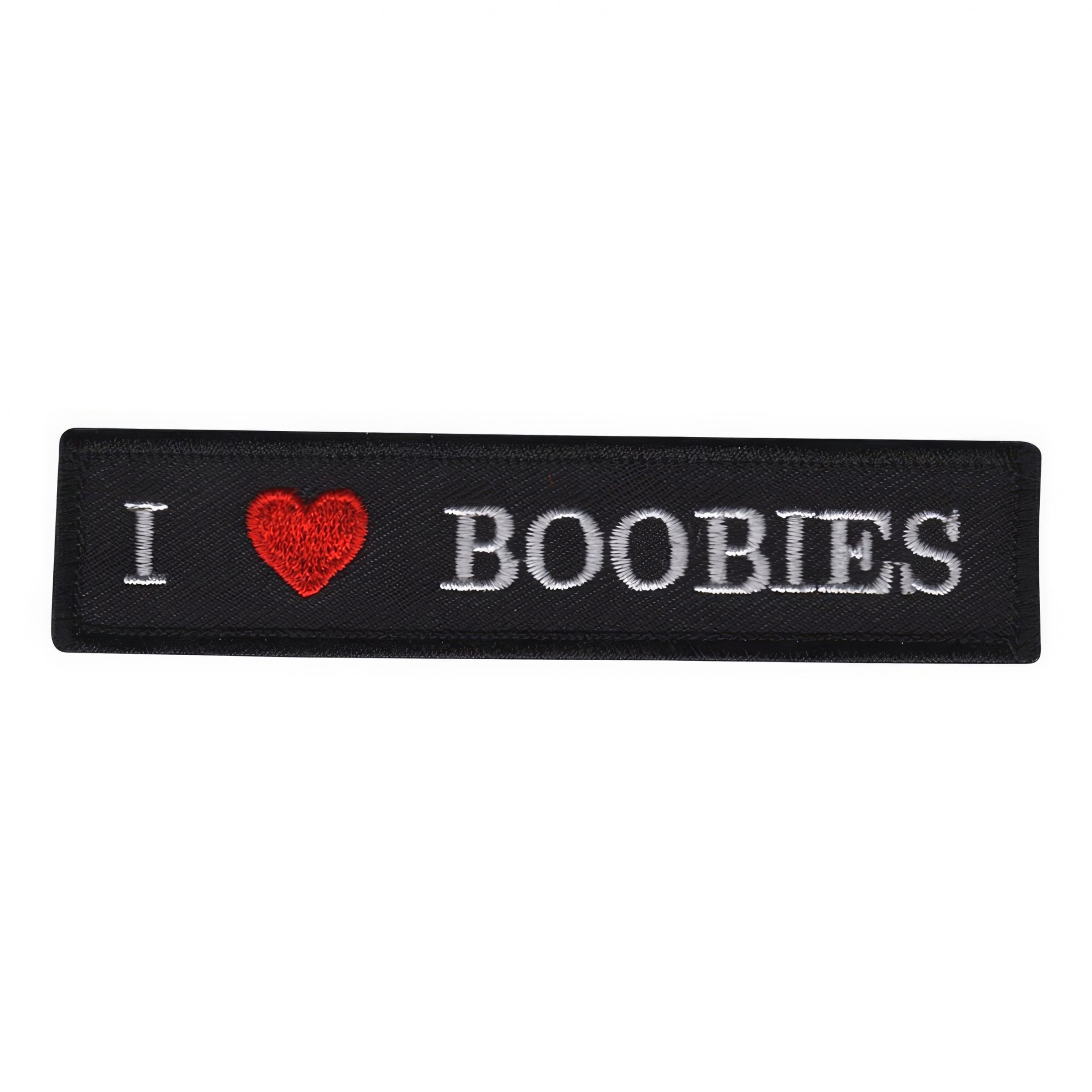 Stofmærke I Love Boobies
