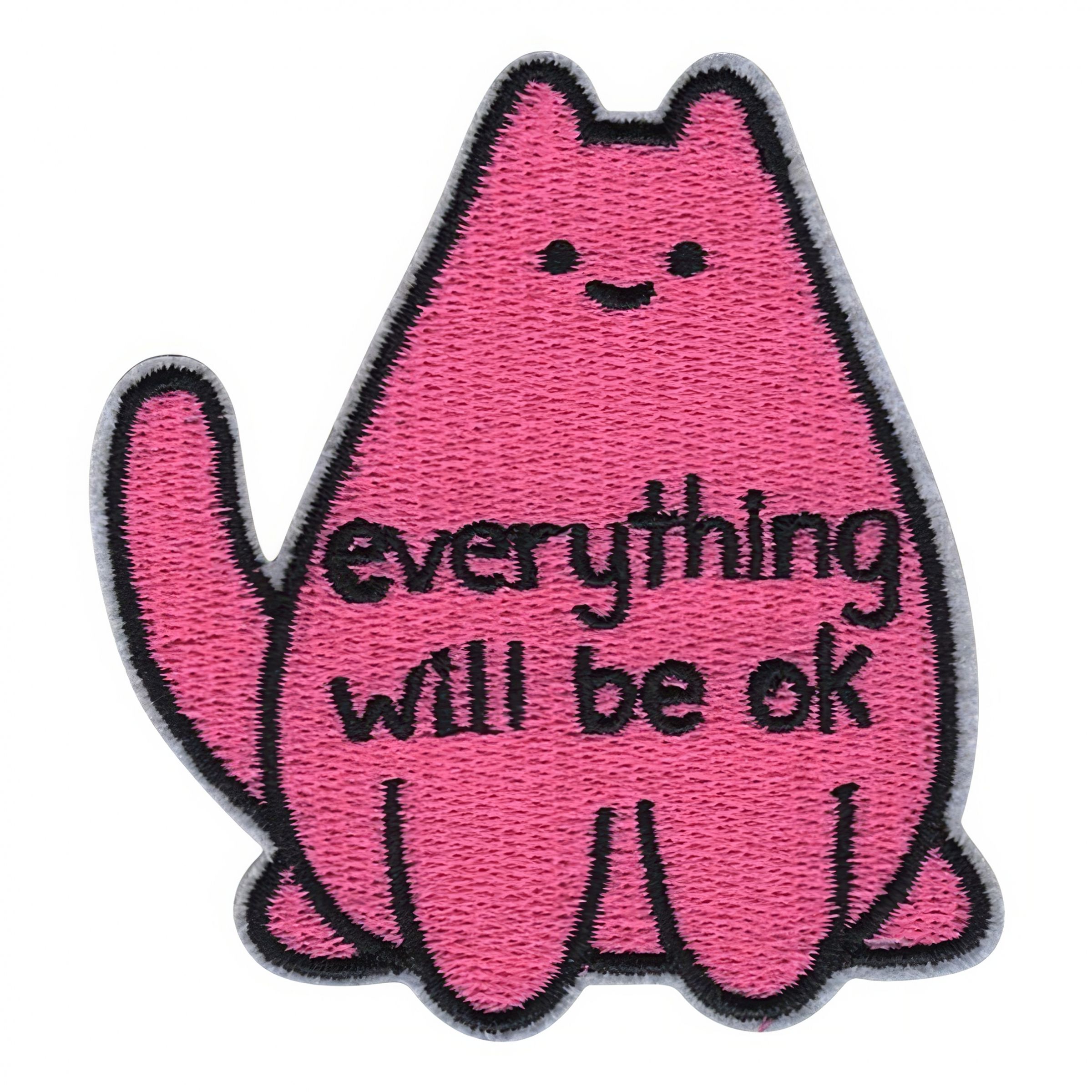 Stofmærke Kat Everything Will Be OK
