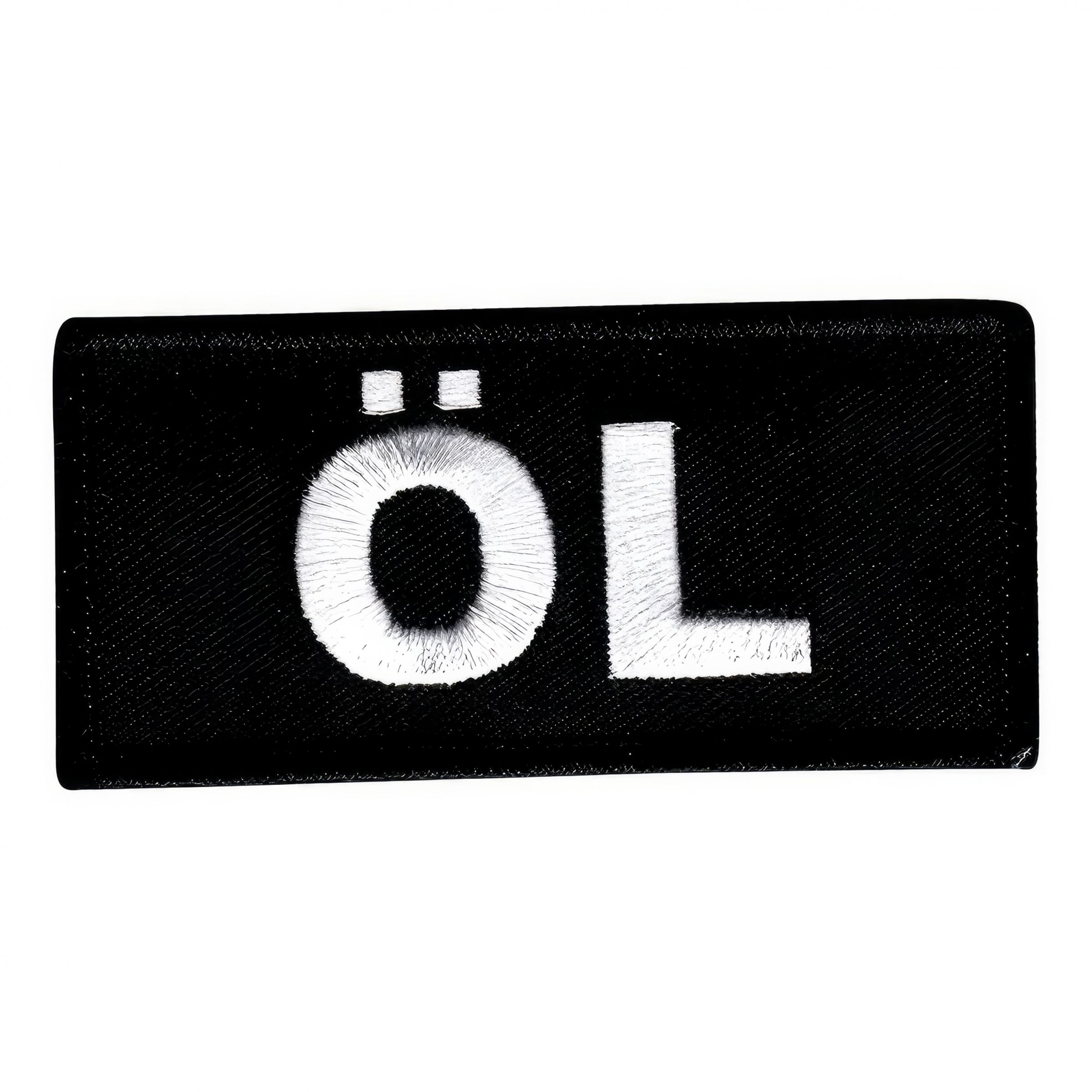 Tygmärke Ord ÖL | Hem - Roliga Prylar - Accessoarer - Tygmärken | Pryloteket