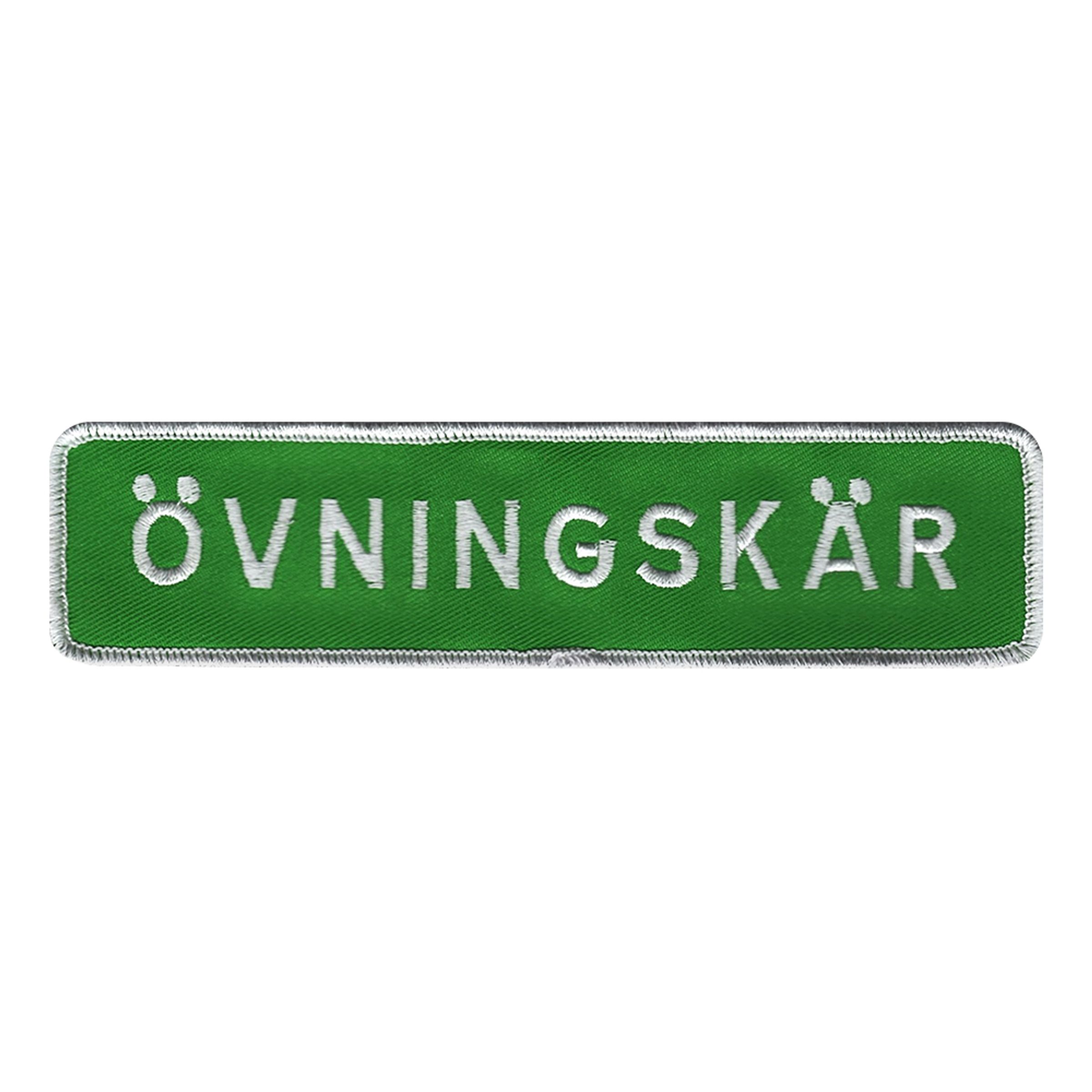 Tygmärke Övningskär | Hem - Roliga Prylar - Accessoarer - Tygmärken | Pryloteket