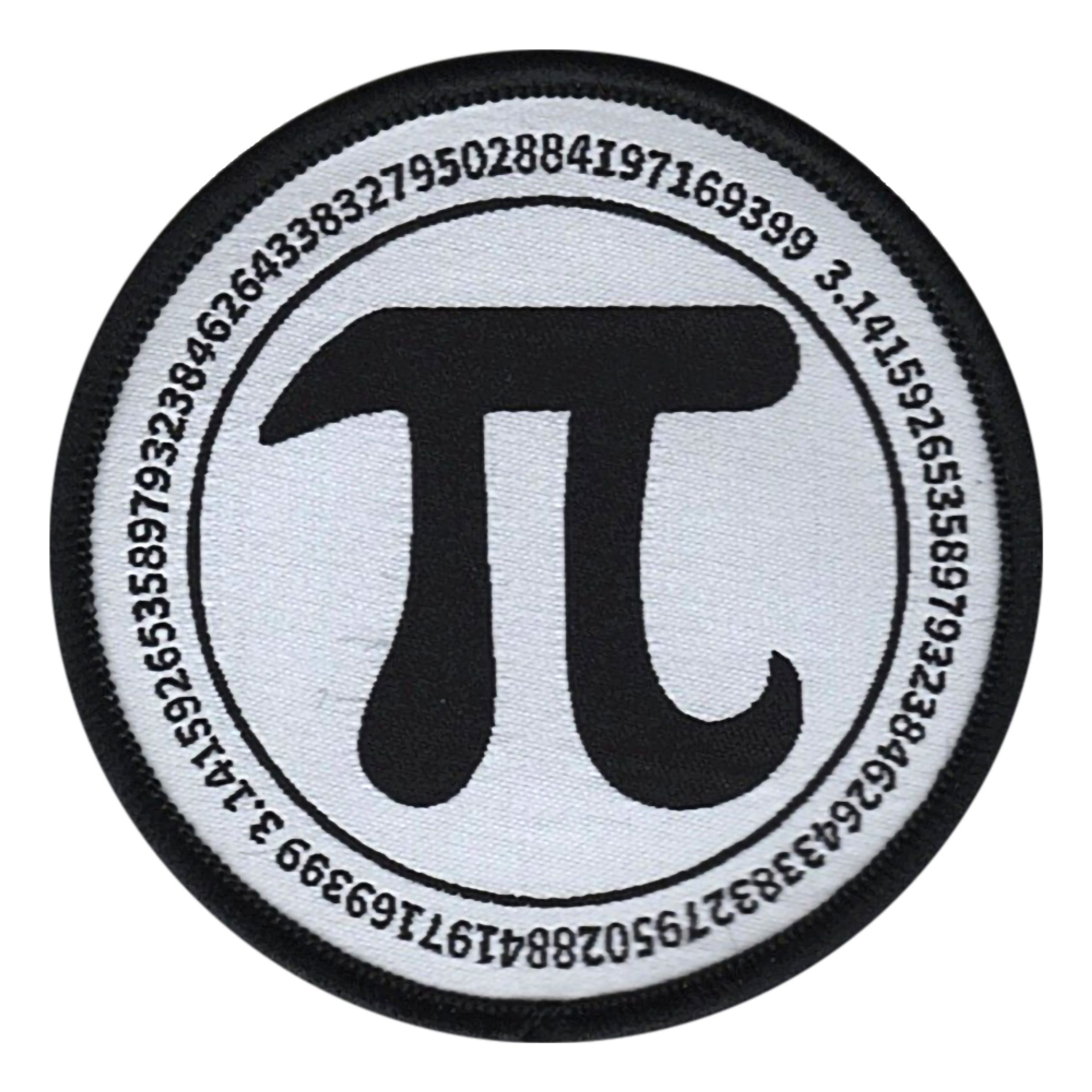 Tygmärke Pi 3.141592 | Hem - Roliga Prylar - Accessoarer - Tygmärken | Pryloteket