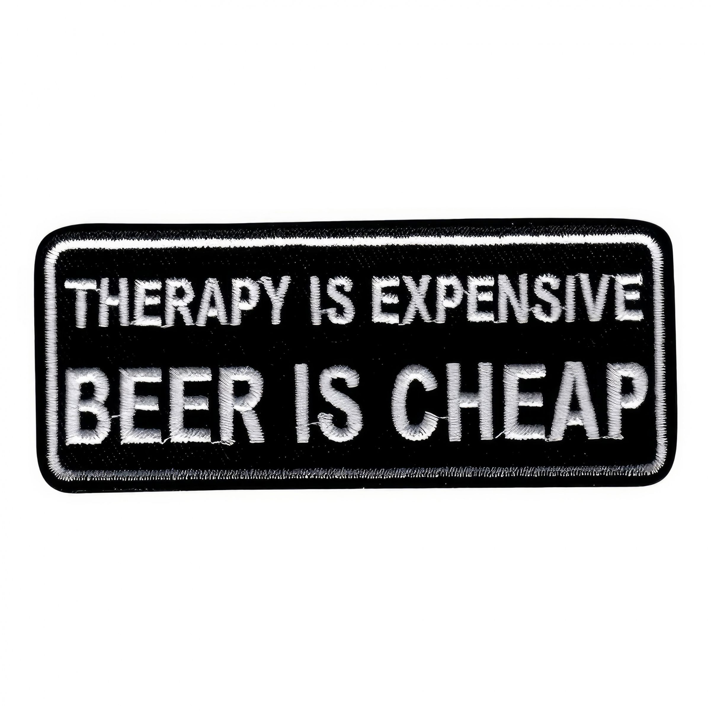 Stofmærke Therapy Is Expensive Beer Is Cheap