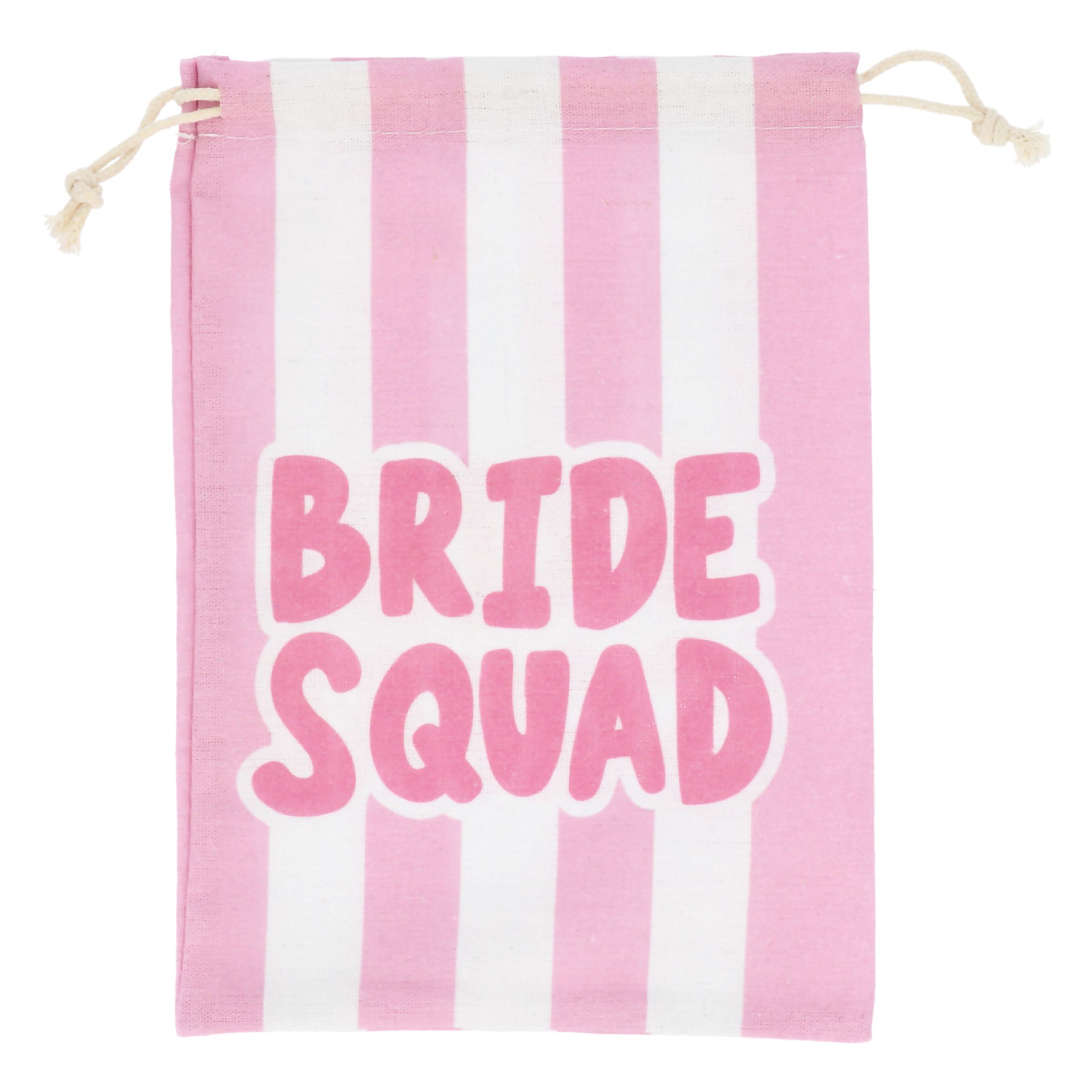 Stofpose Bride Squad Lyserød