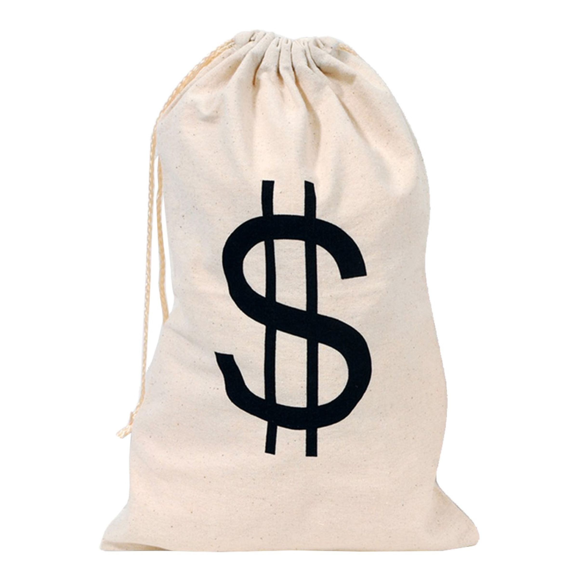 Stofpose med Dollartegn