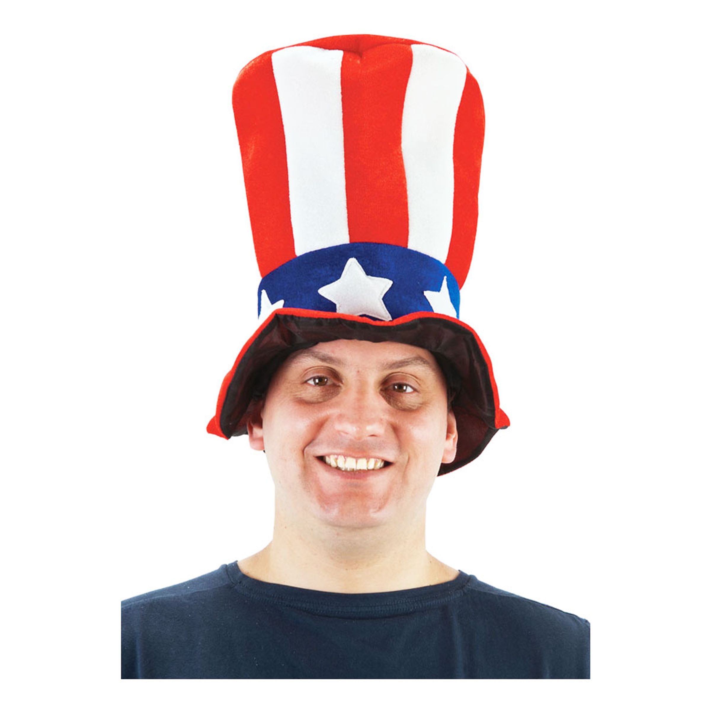 Uncle Sam Hatt - One size | Hem - Maskerad - Hattar - Vuxenhattar | Pryloteket