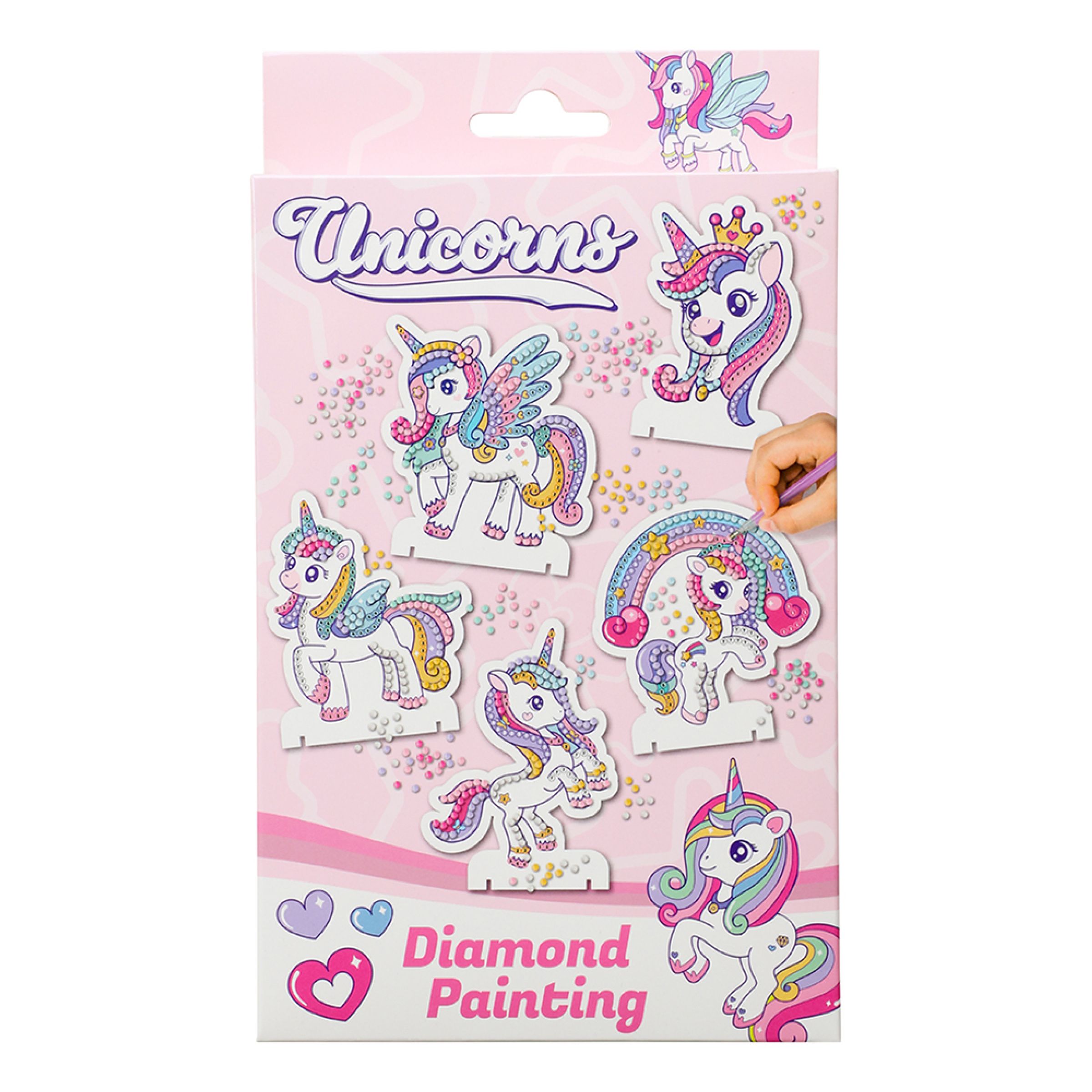 Unicorn Diamond Painting Kreativ Sæt