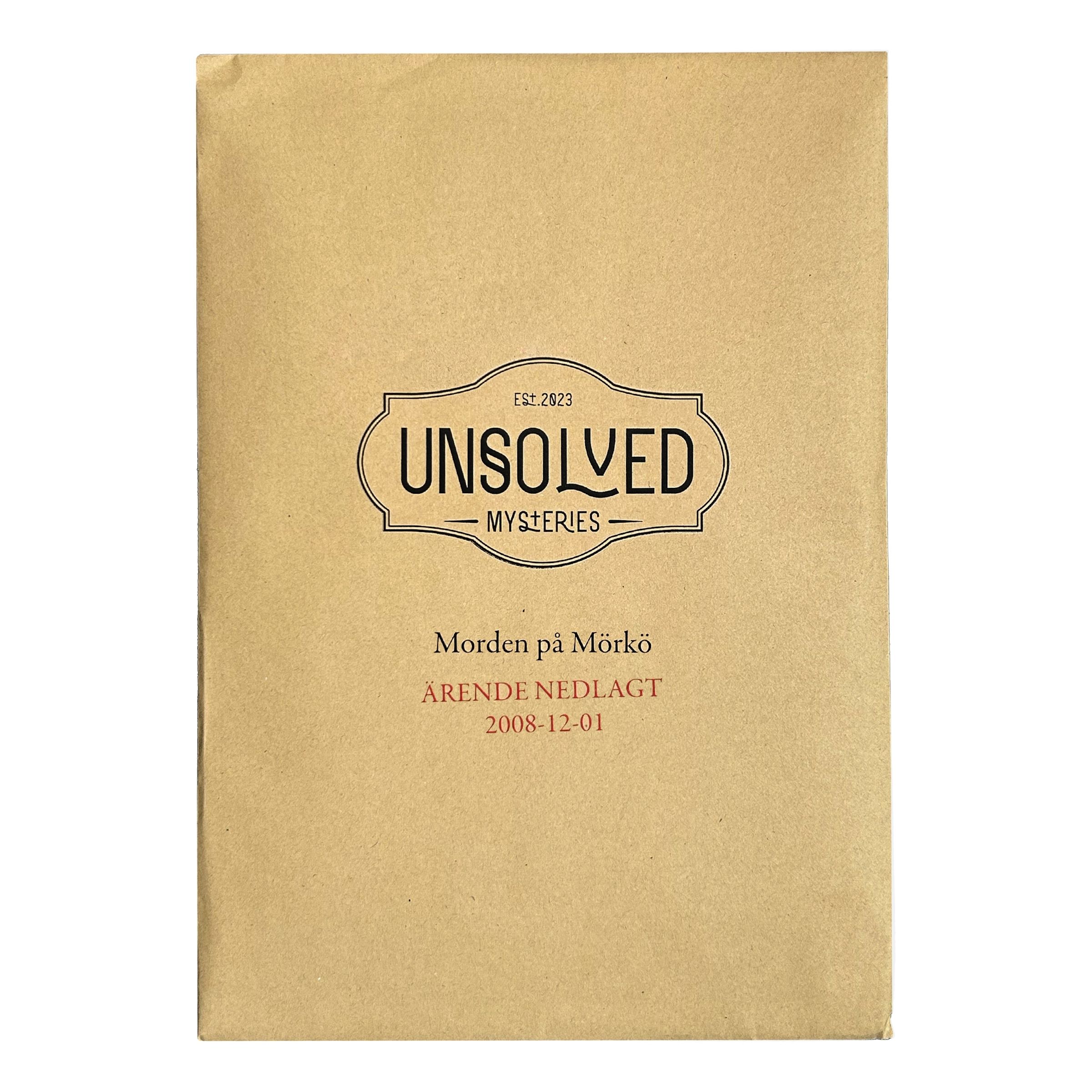 Unsolved Mysteries Morden på Mörkö | Hem - Roliga Prylar - Spel & Lek - Sällskapsspel | Party Outlet