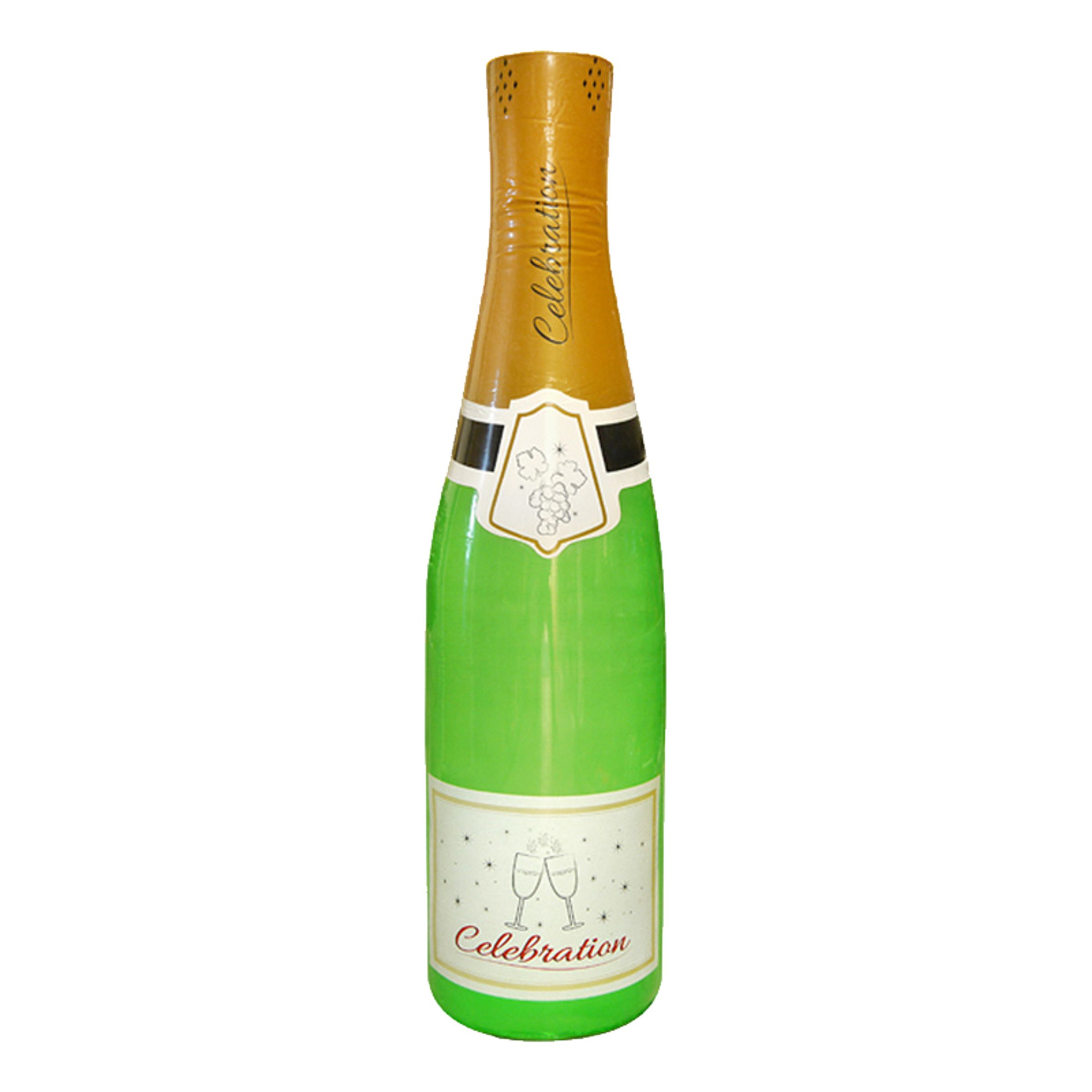 Oppustelig Champagneflaske - Stor