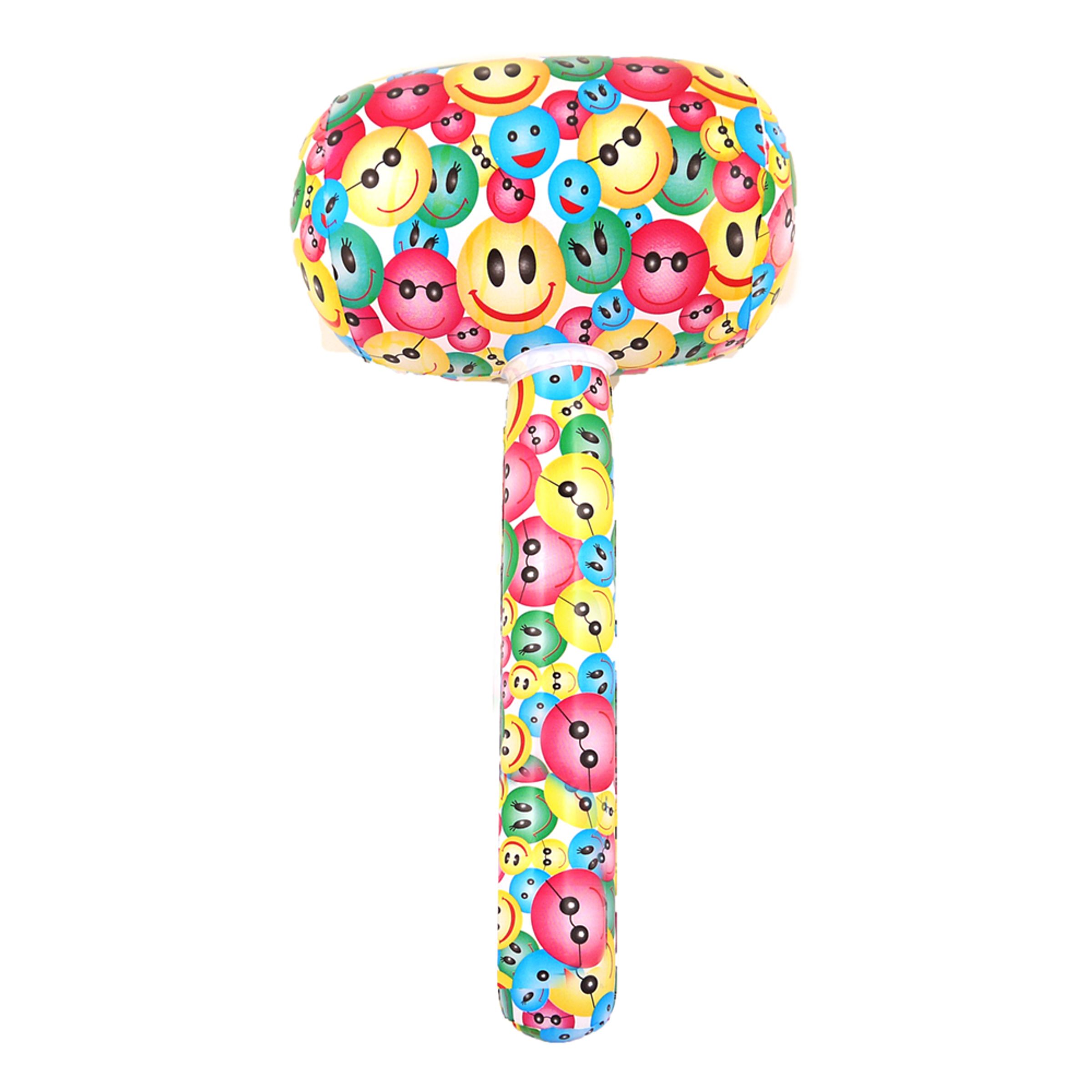 Uppblåsbar Klubba Smiley | Hem - Maskerad - Tillbehör - Maskeradaccessoarer | Maskeradspecialisten
