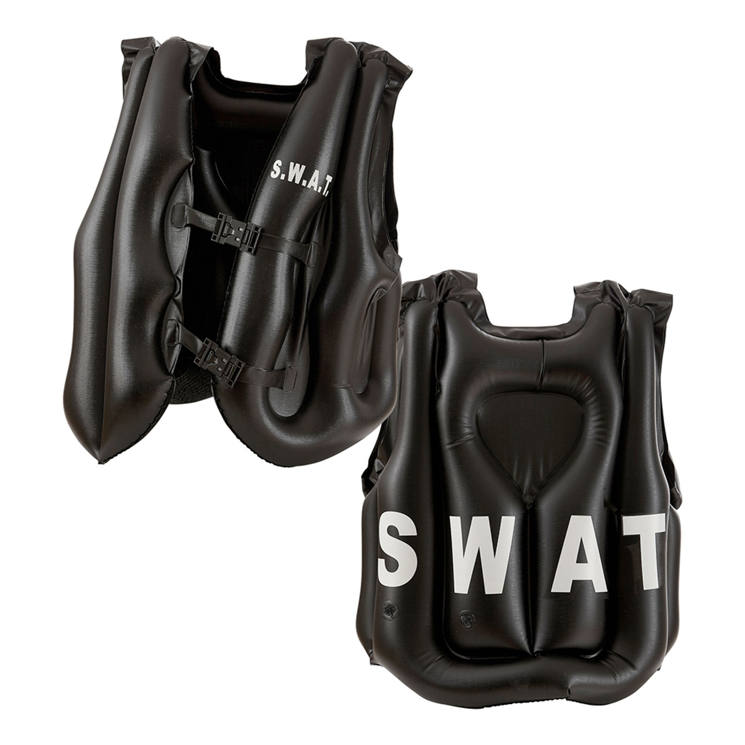 Uppblåsbar SWAT Väst - One size | Hem - Maskerad - Tillbehör - Uppblåsbart | Pryloteket