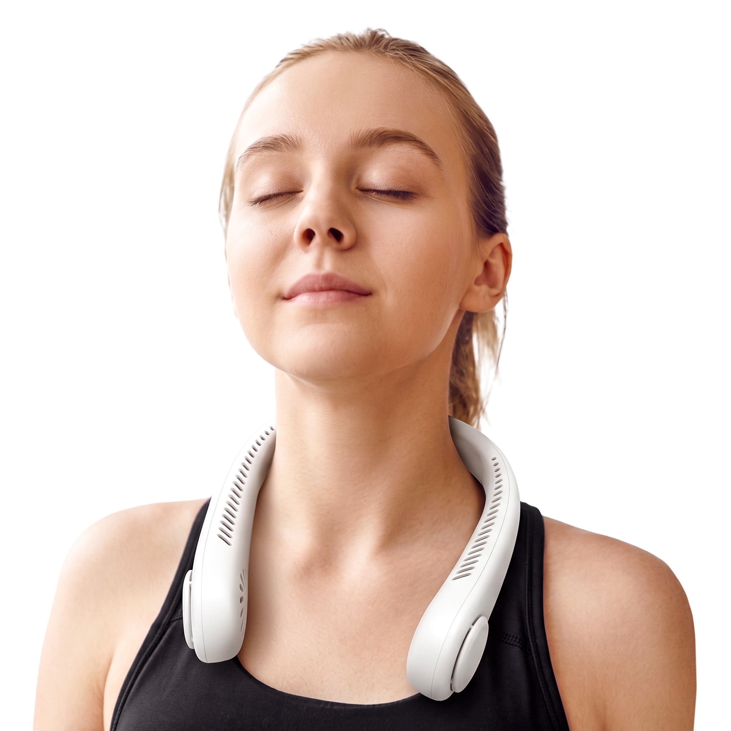 Genopladelig Halsventilator med USB