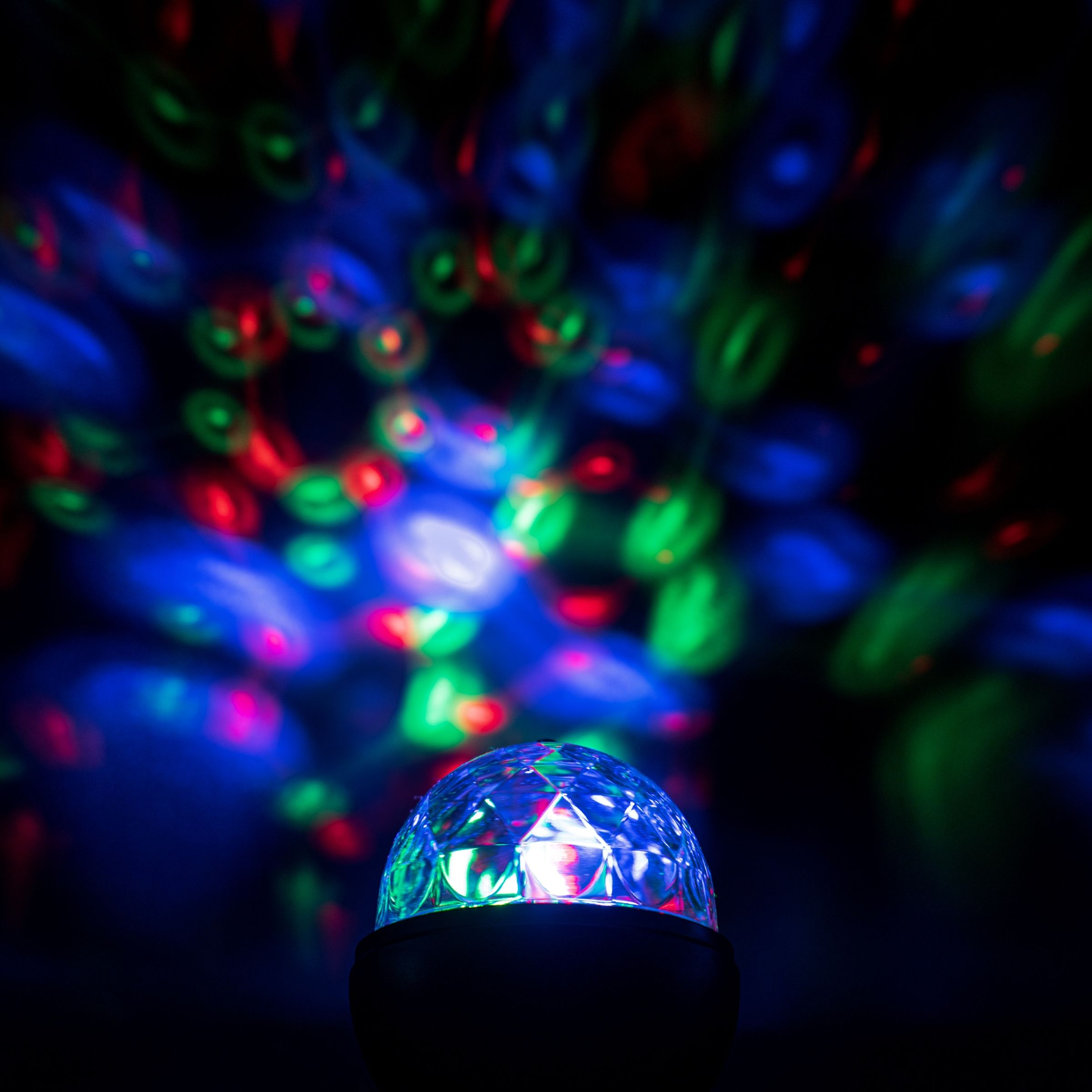 USB Discolampa Flerfärgad | Hem - Festartiklar - Discobelysning | Maskeradspecialisten