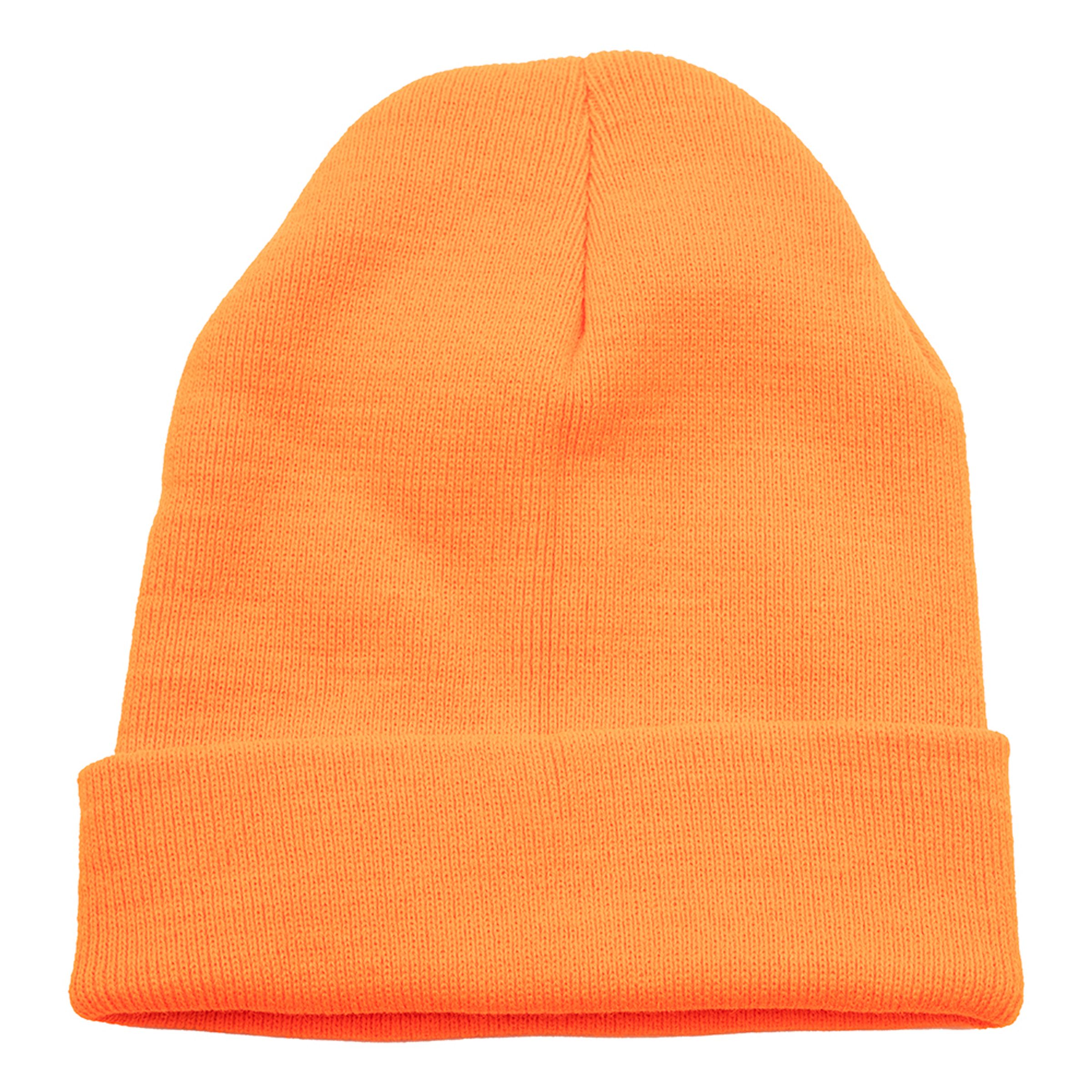 UV Neon Mössa Orange - One size | Hem - Maskerad - Hattar - Kepsar & Mössor | Maskeradspecialisten