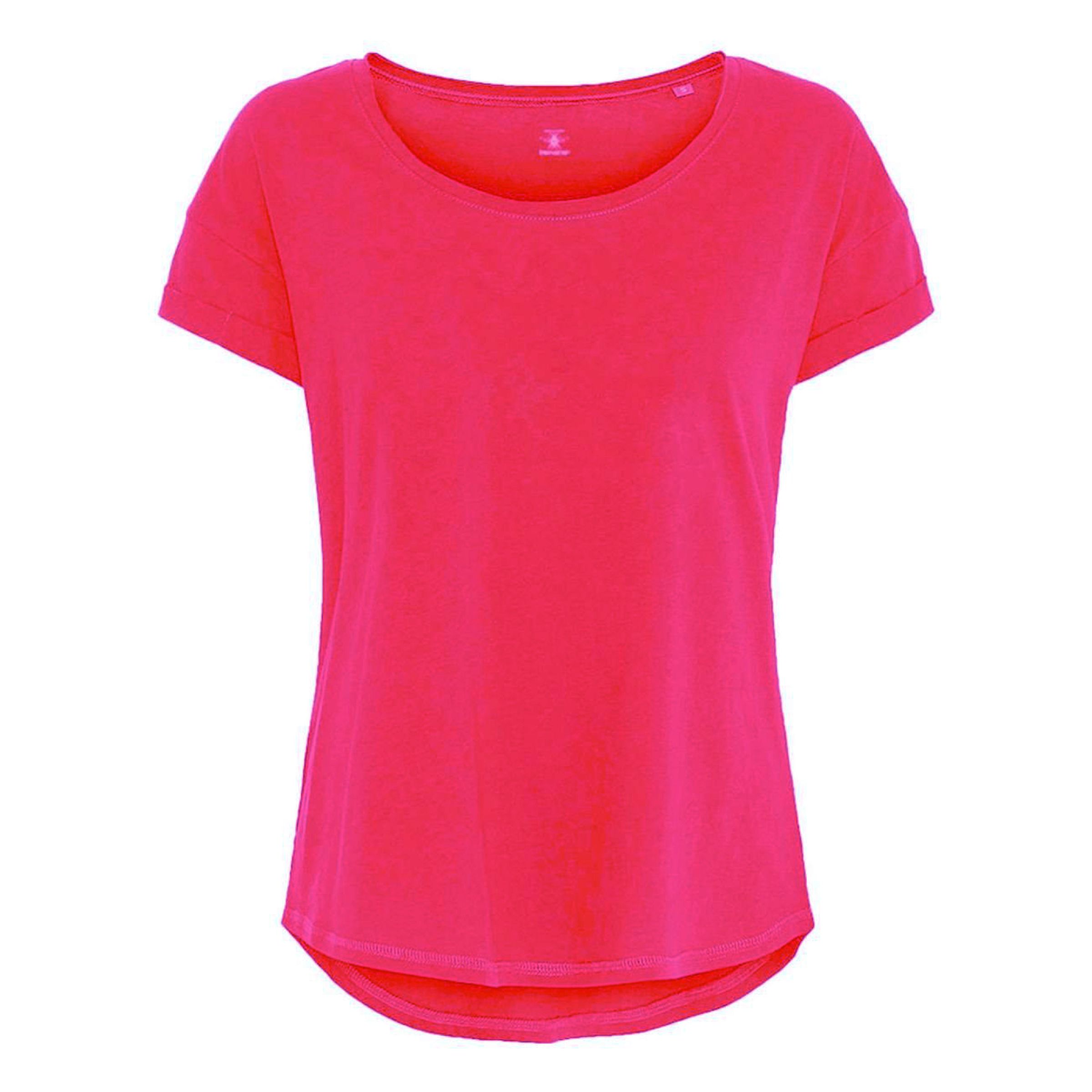 UV Neon Lyserød Dame T-shirt - Small
