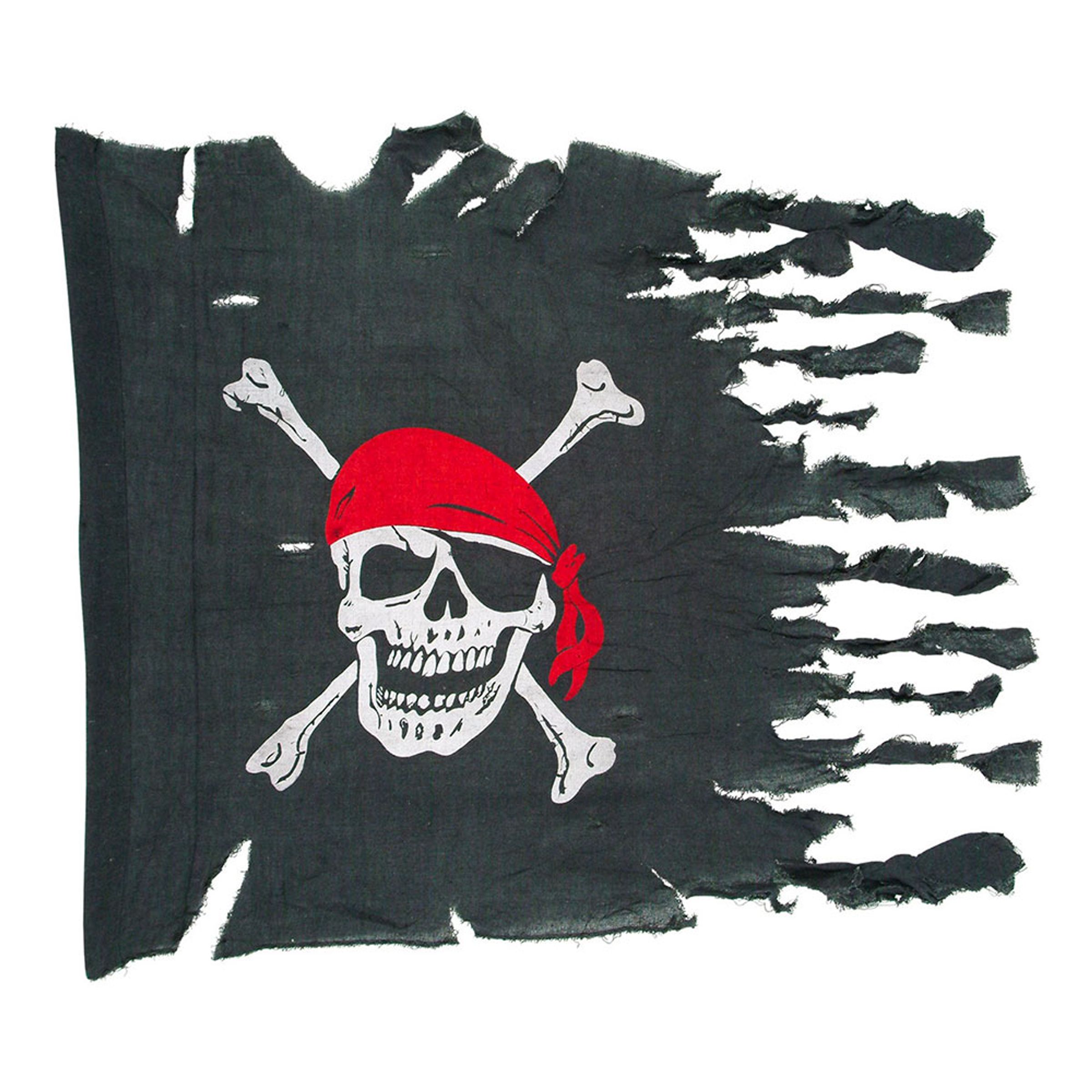 Vädersliten Piratflagga | Hem - Festartiklar - Flaggor | Pryloteket