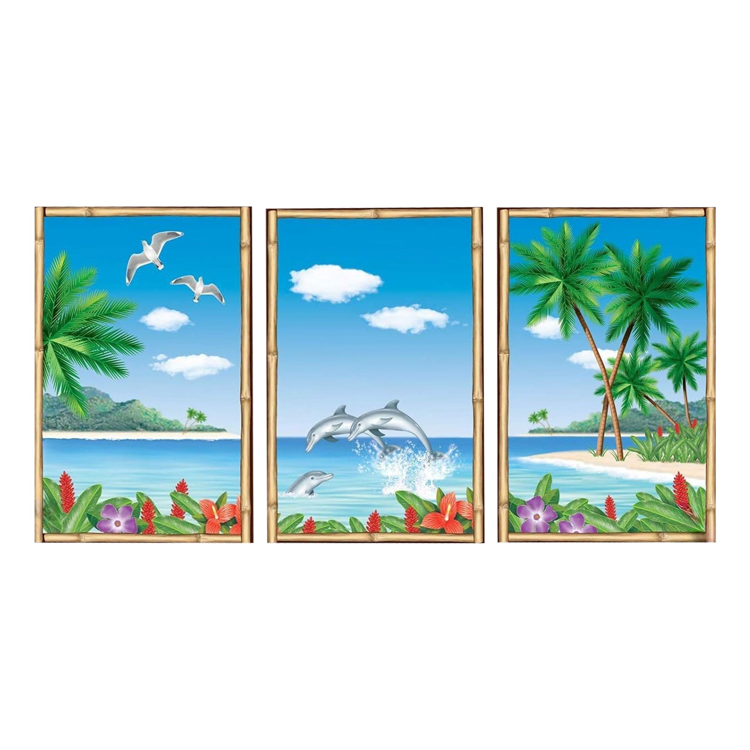 Väggdekoration Hawaii - 3-pack | Hem - Roliga Prylar - Hem & Hushåll - På Väggen | Pryloteket