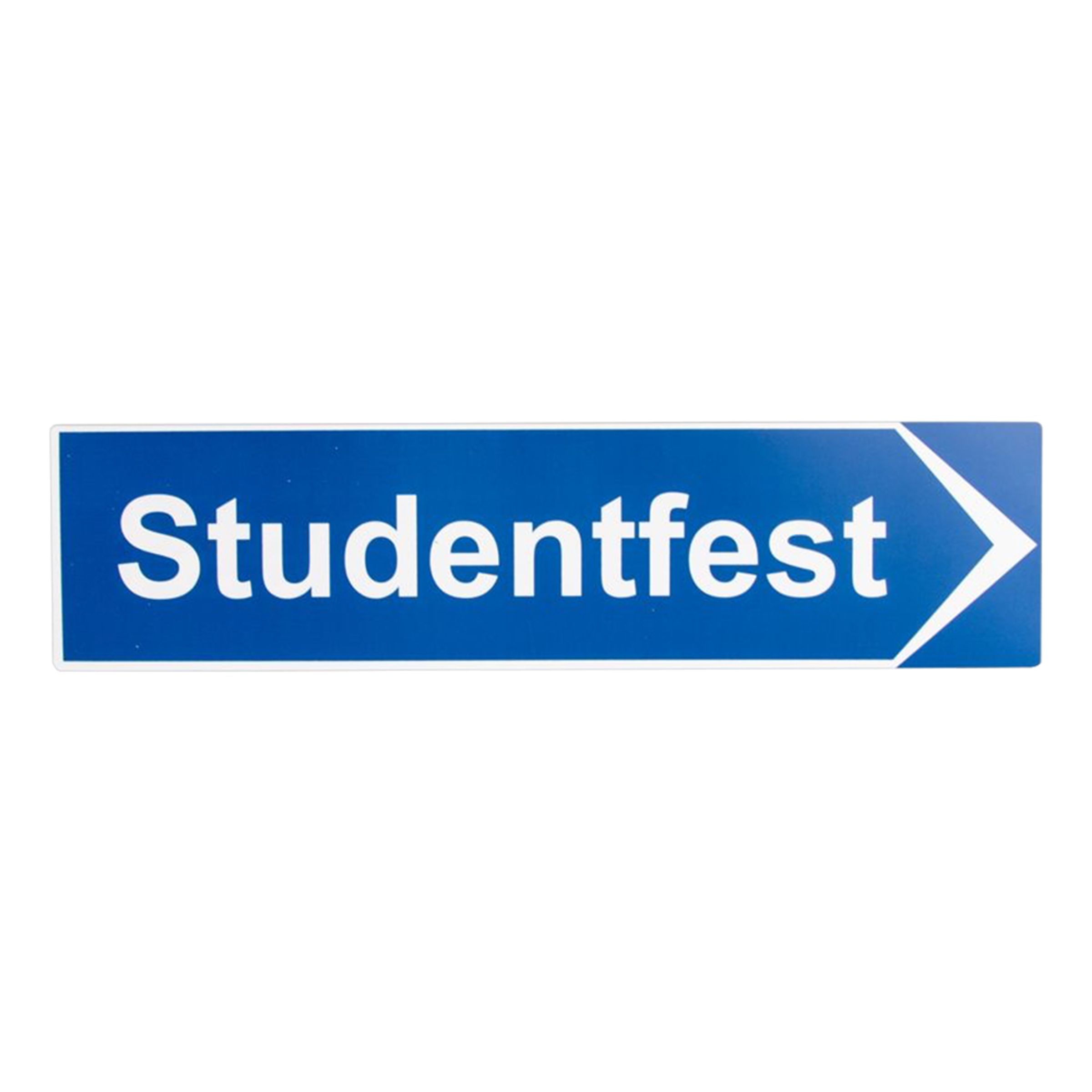 Vägskylt Studentfest | Hem - Roliga Prylar - Hem & Hushåll - Skyltar & Dekaler | Maskeradspecialisten