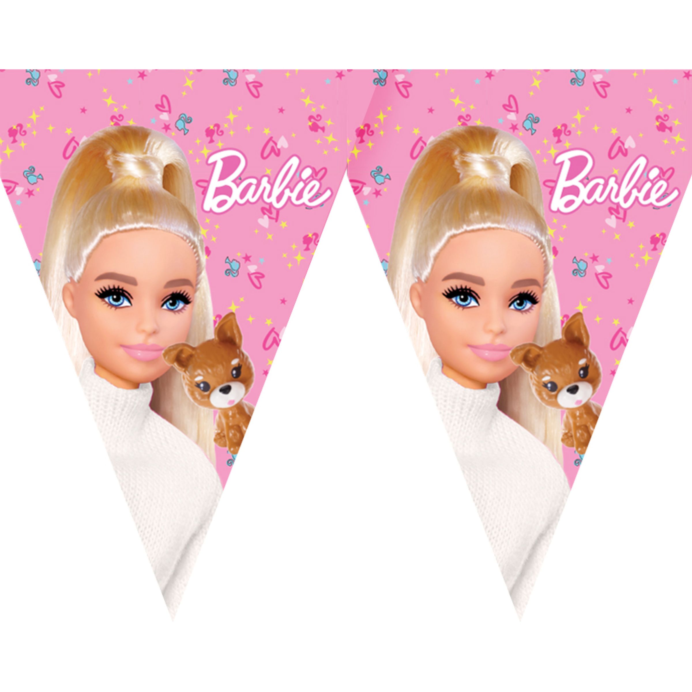 Vimpelguirlande Barbie&trade; Friends