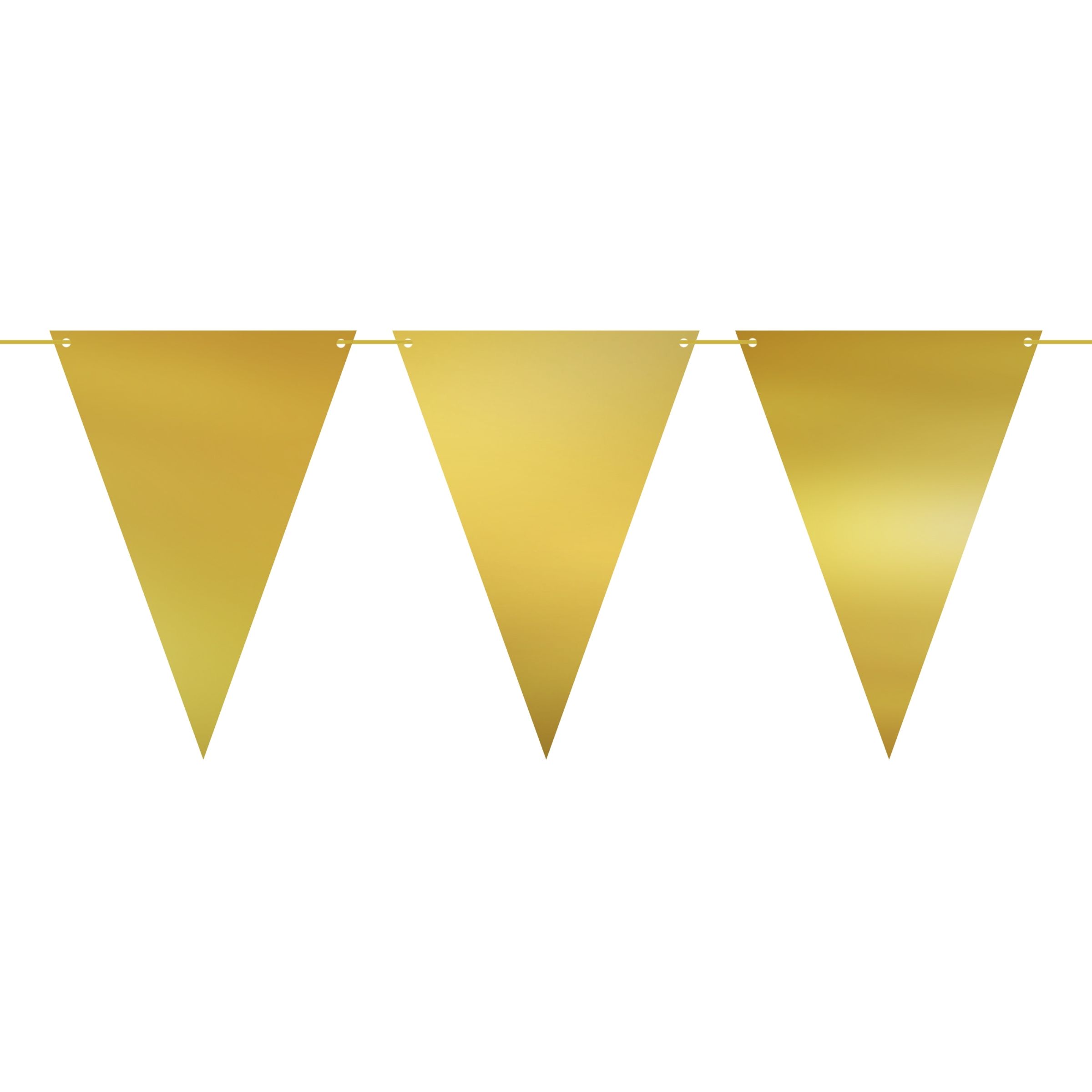 Vimpelguirlande Guld Metallic