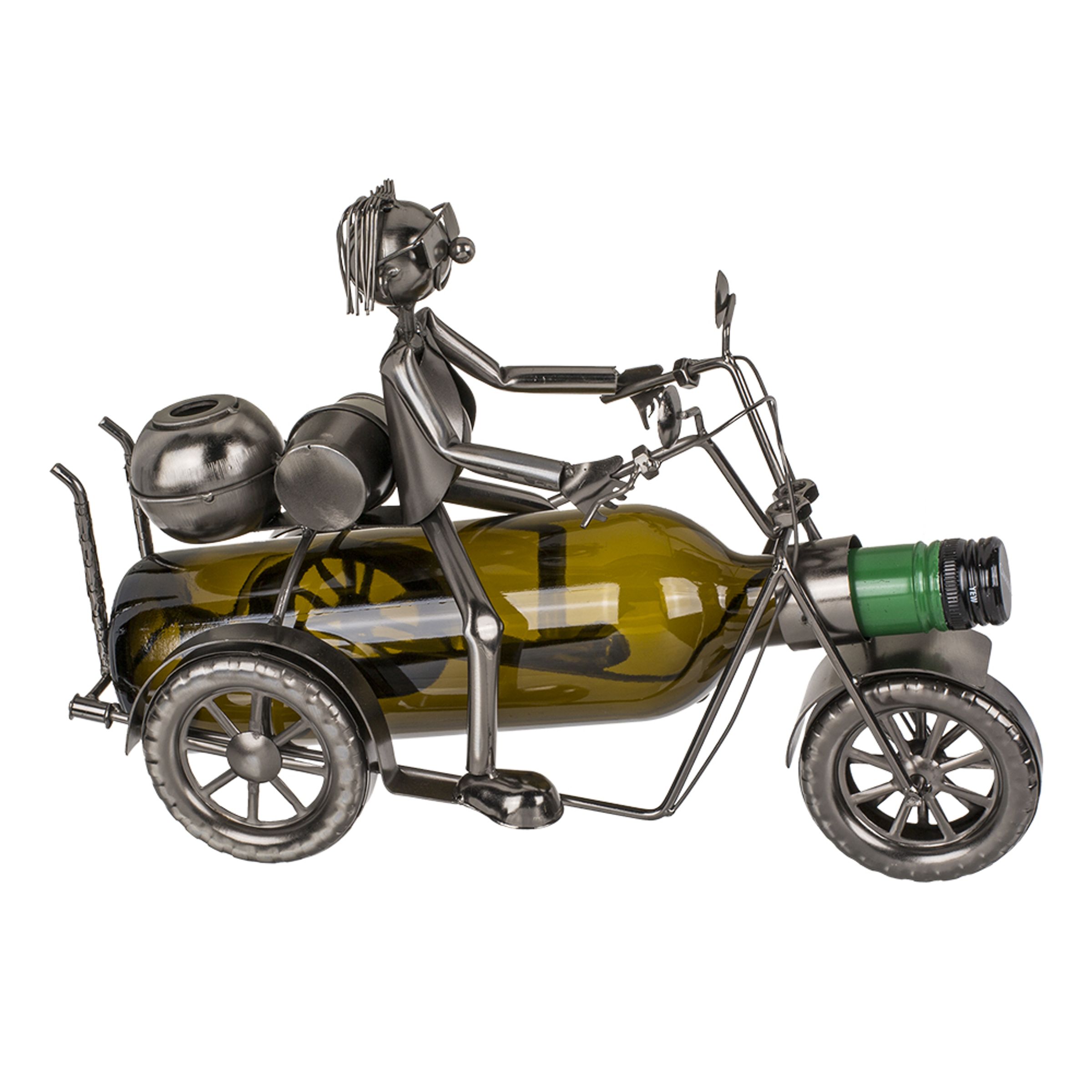 Vinflaskeholder Motorcykelfører