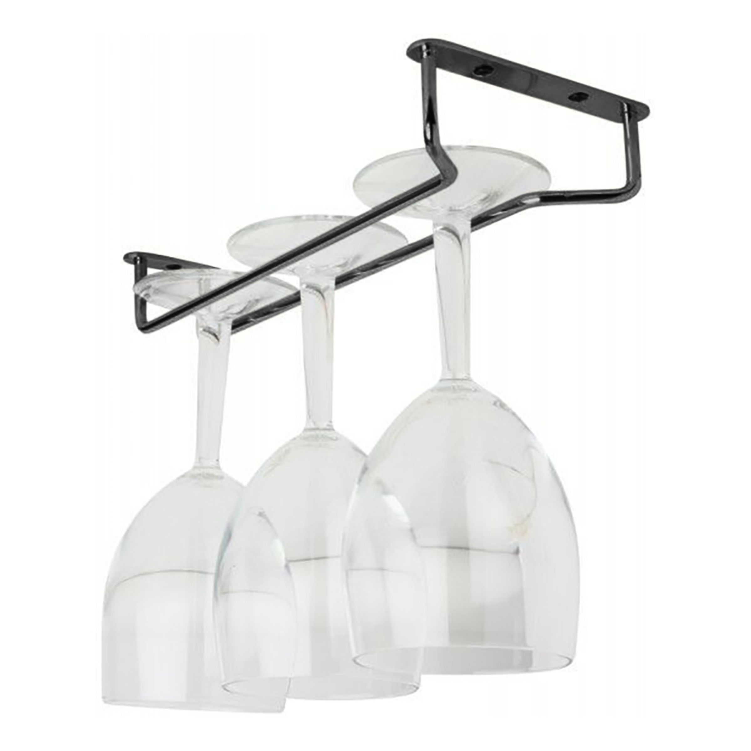 Vinglasholder i Sort - 26 cm