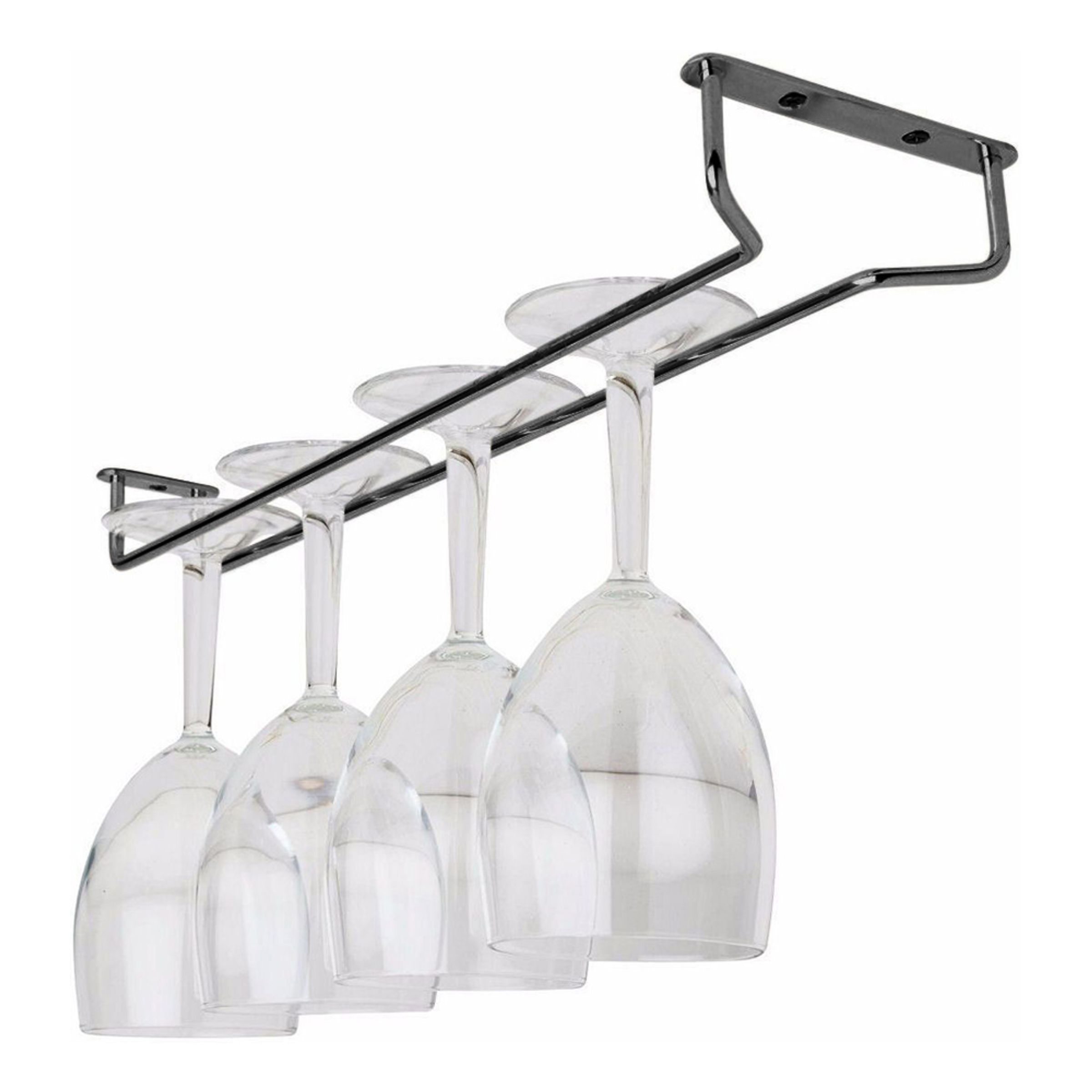 Vinglasrack i Svart - 60 cm | Hem - Bartillbehör - Glas - Vinglas | Pryloteket