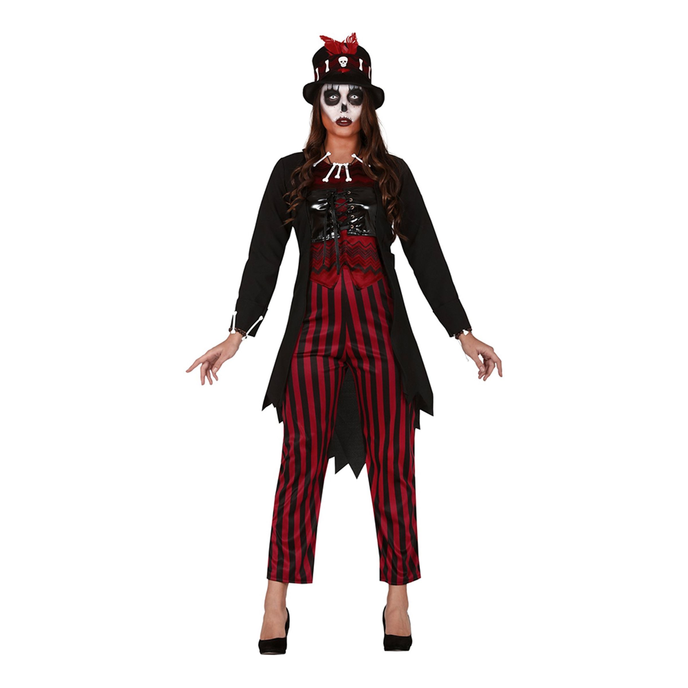 Voodoo-Kvinde Kostume - Medium