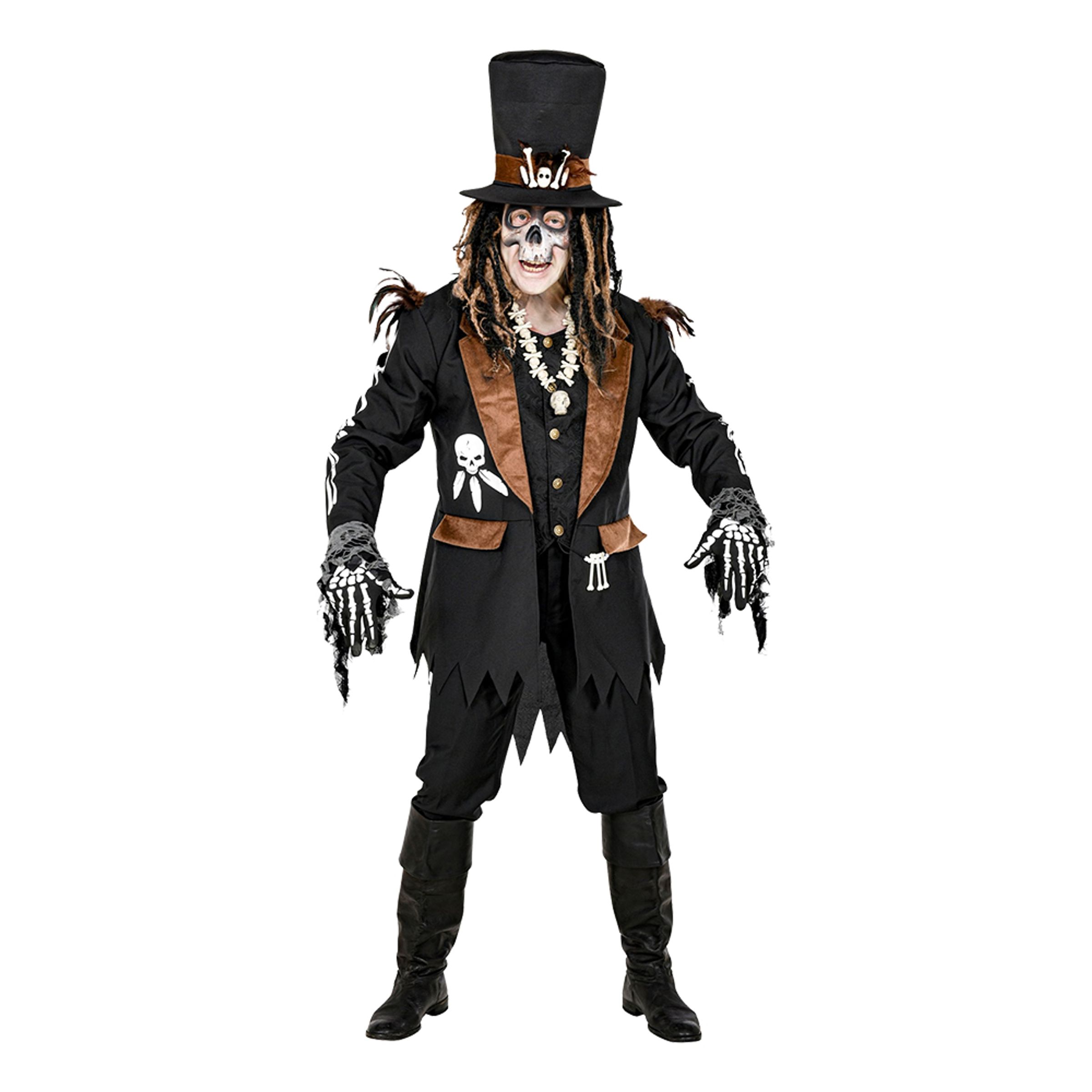 Voodoo Præst Kostume - XX-Large
