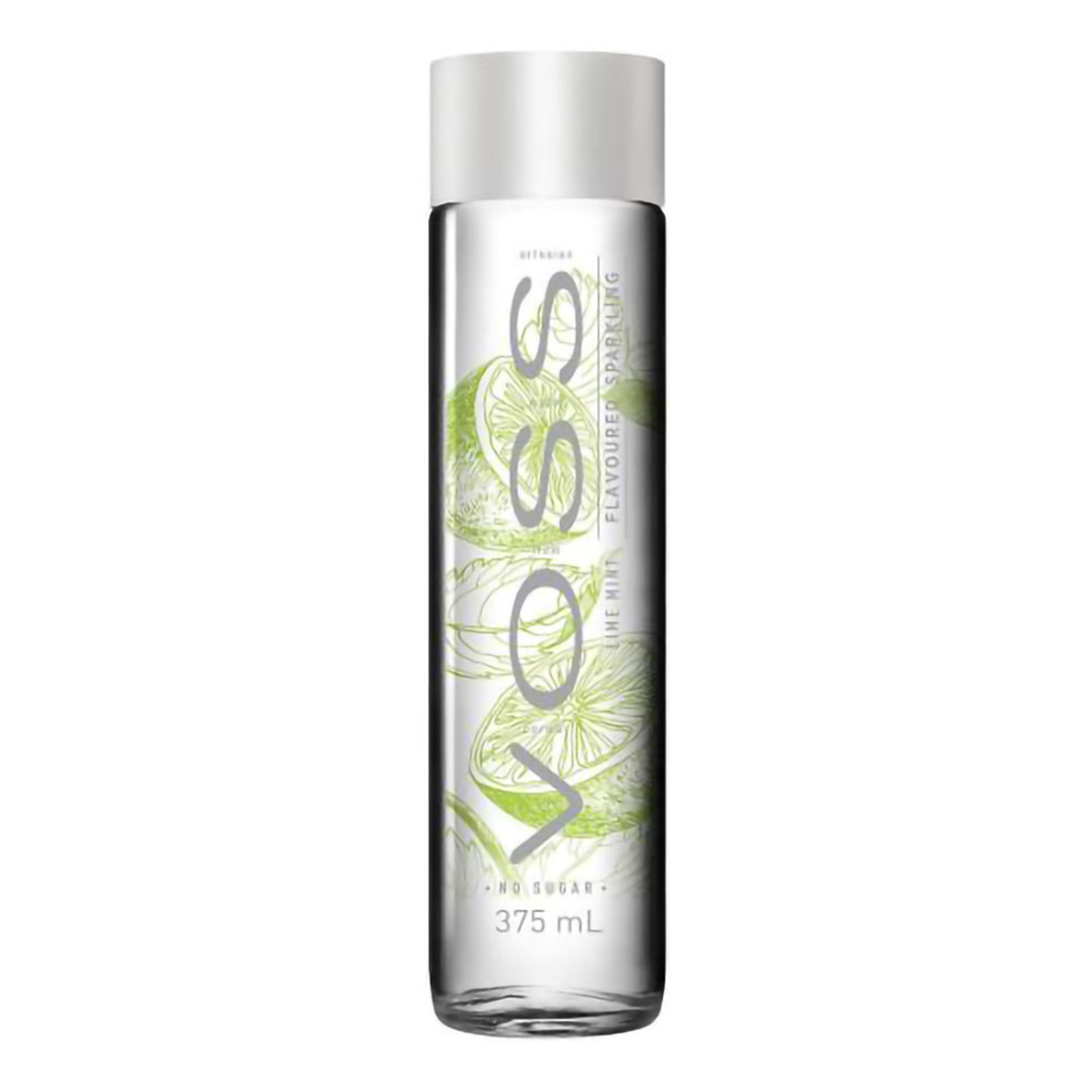 Voss Lime Mint Kolsyrat Vatten - 375 ml | Hem - Godis & Läsk - Dryck - Mineralvatten | Pryloteket