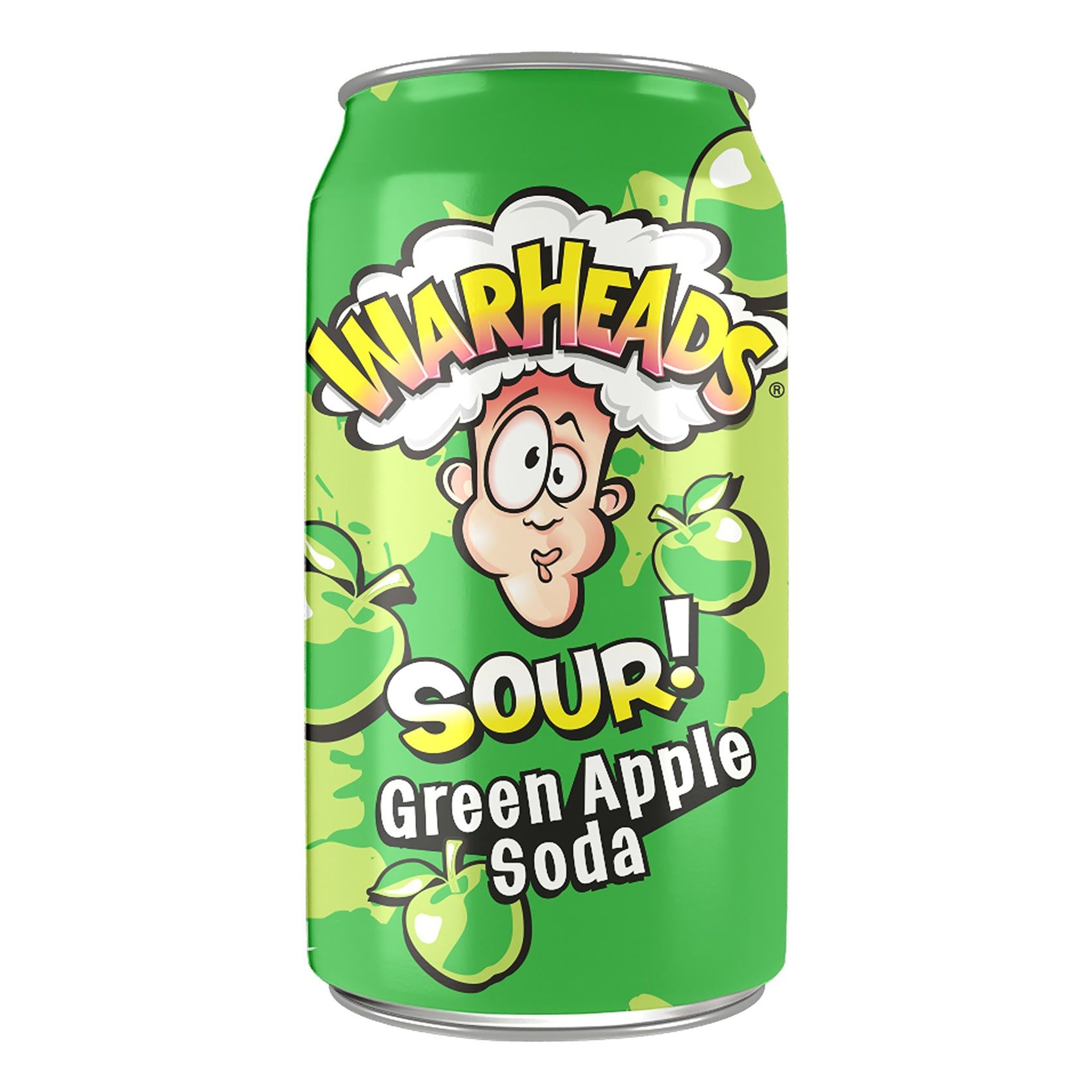 Warheads Sour Soda Apple - 33 cl | Hem - Godis & Läsk - Dryck - Läsk | Maskeradspecialisten