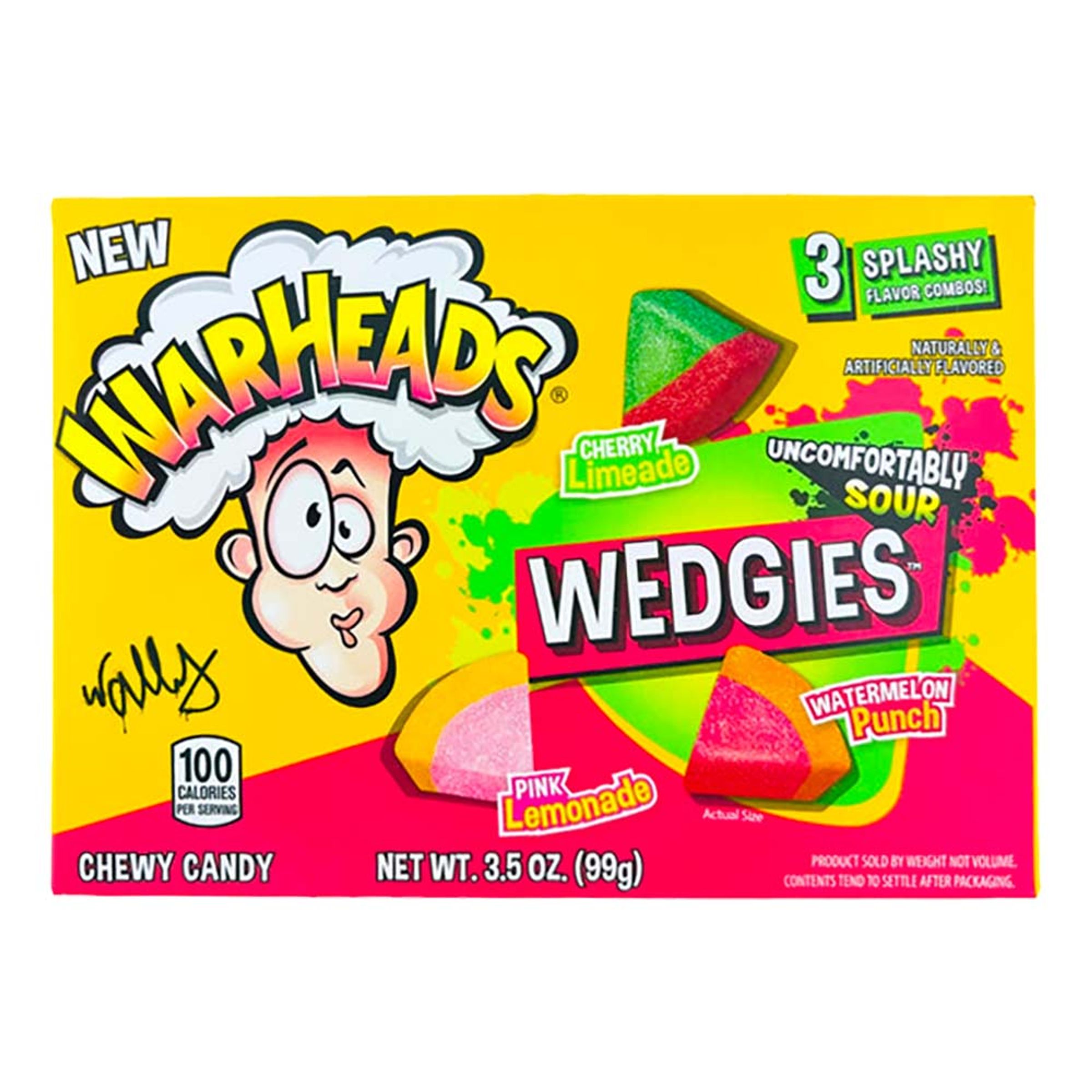 Warheads Wedgies - 99 g | Hem - Godis & Läsk - Godis - Amerikanskt Godis | Maskeradspecialisten