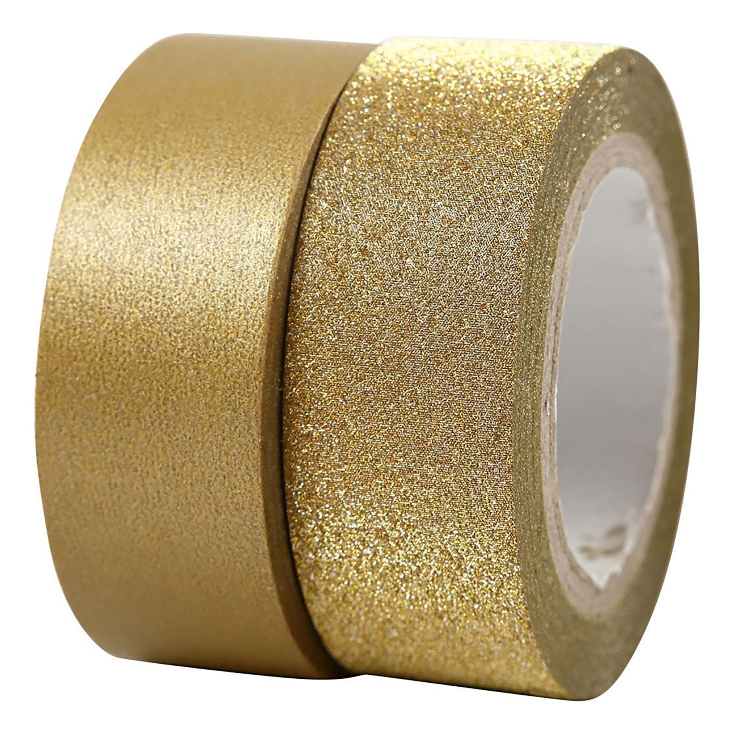 Washitejp Guld - 2-pack | Hem - Teman - Färger - Guld | Pryloteket