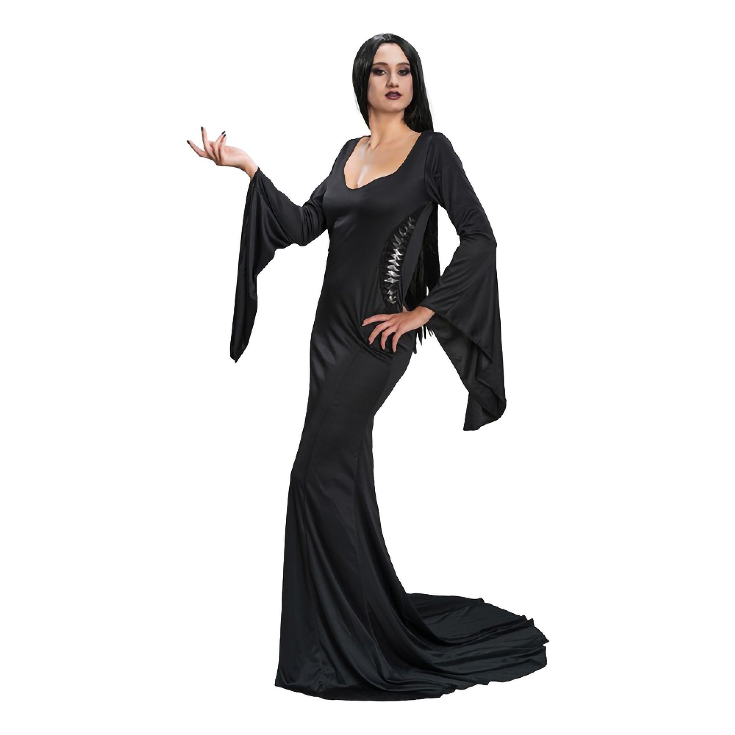 Wednesday Morticia Maskeraddräkt - Large